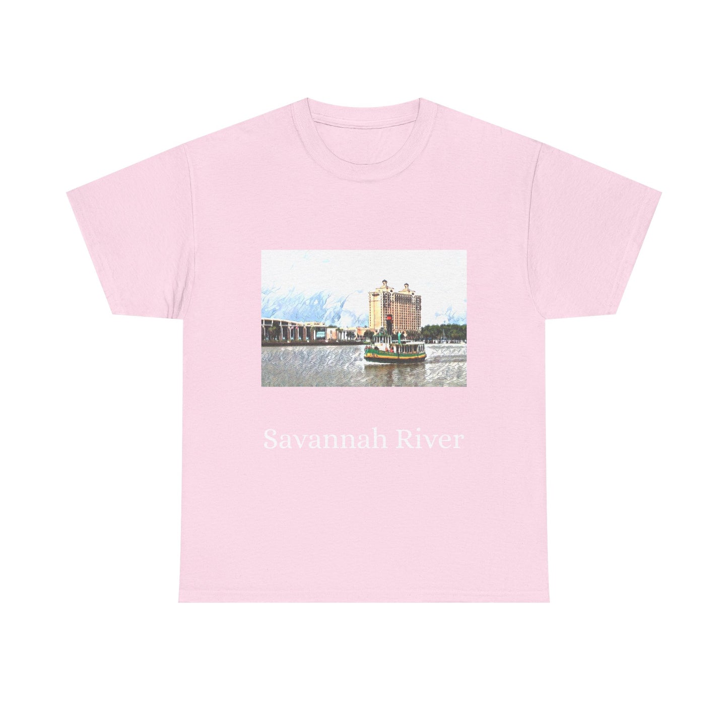 Savannah River- Amazing Unisex Heavy Cotton Short Sleeve Tee Shirts!