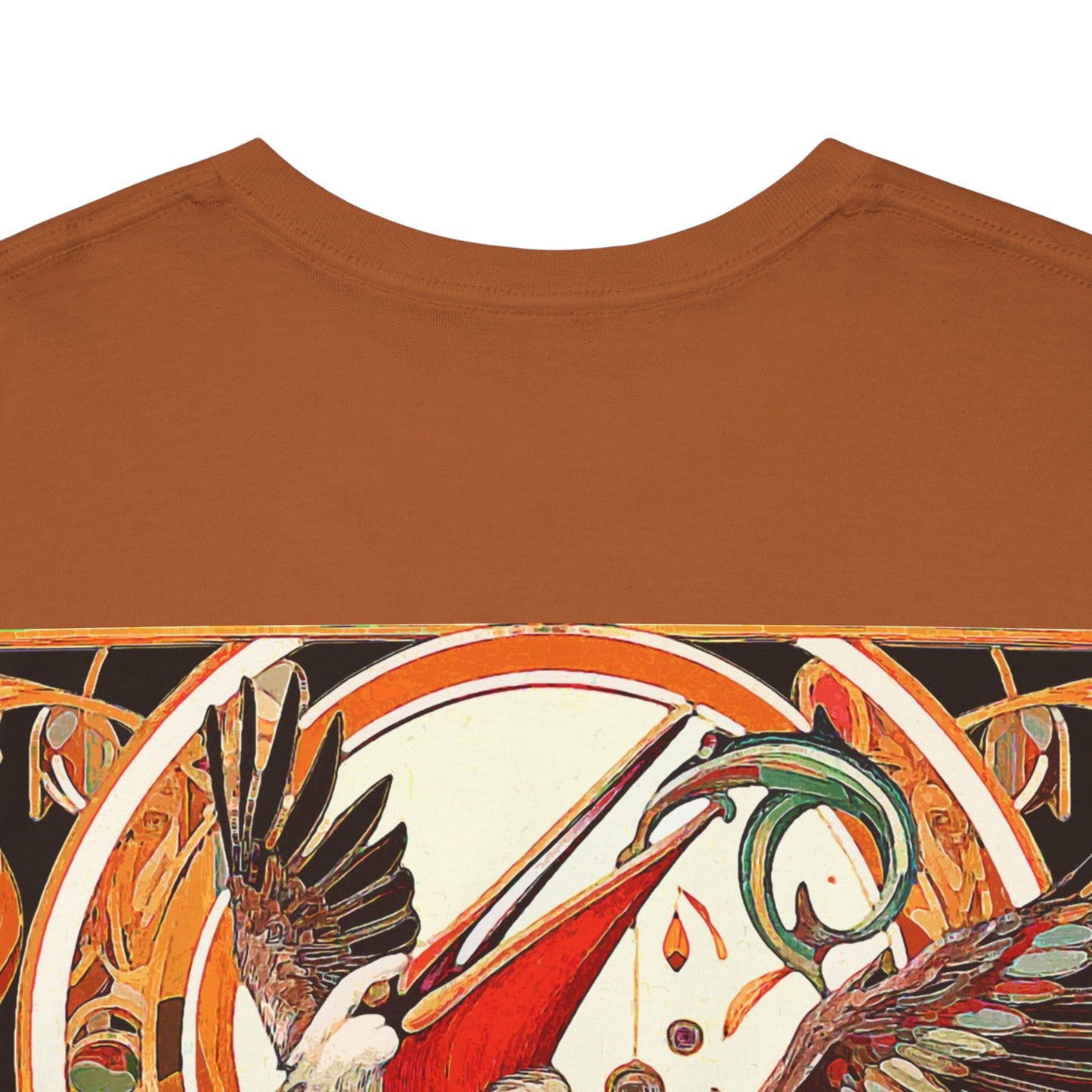 Magnificent Bird - Amazing Unisex Heavy Cotton Short Sleeve Tee Shirts!