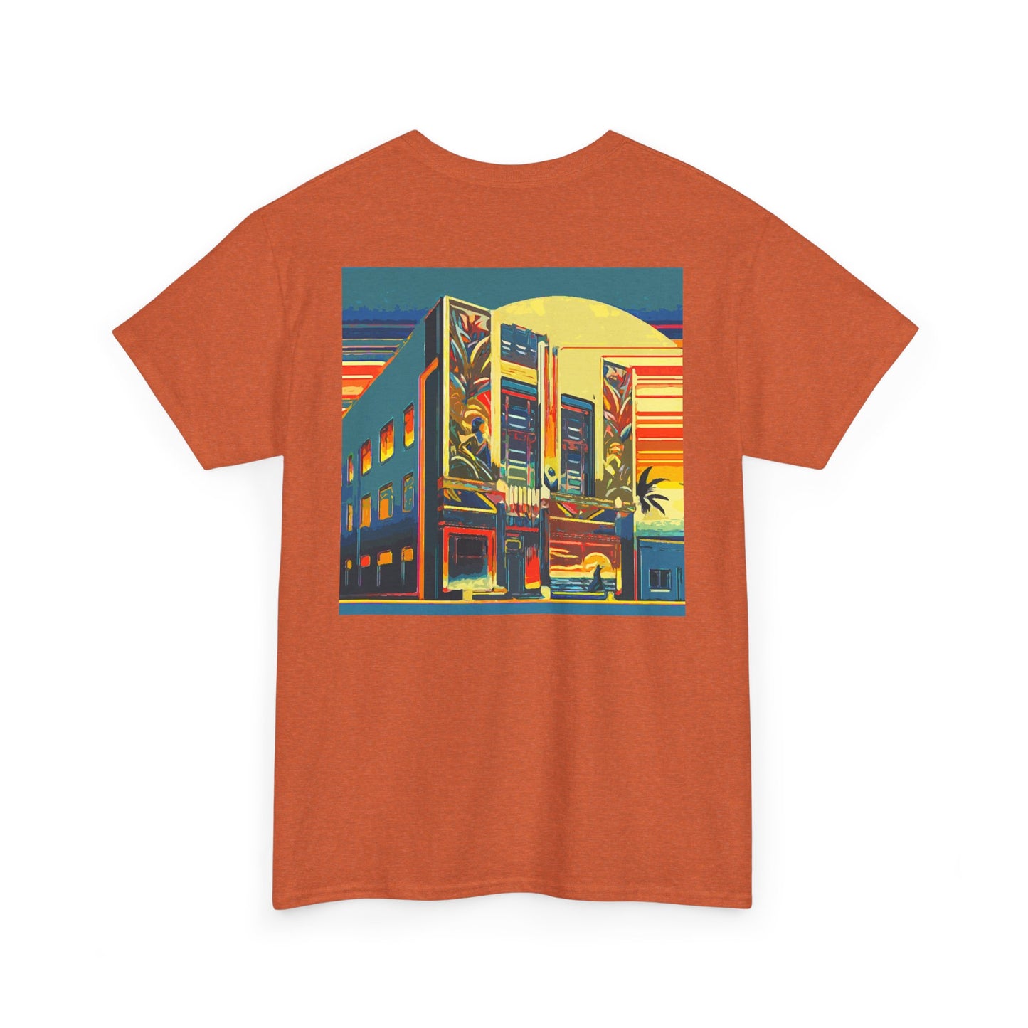 Art Deco Theatre - Amazing Unisex Heavy Cotton Short Sleeve Tee Shirts!