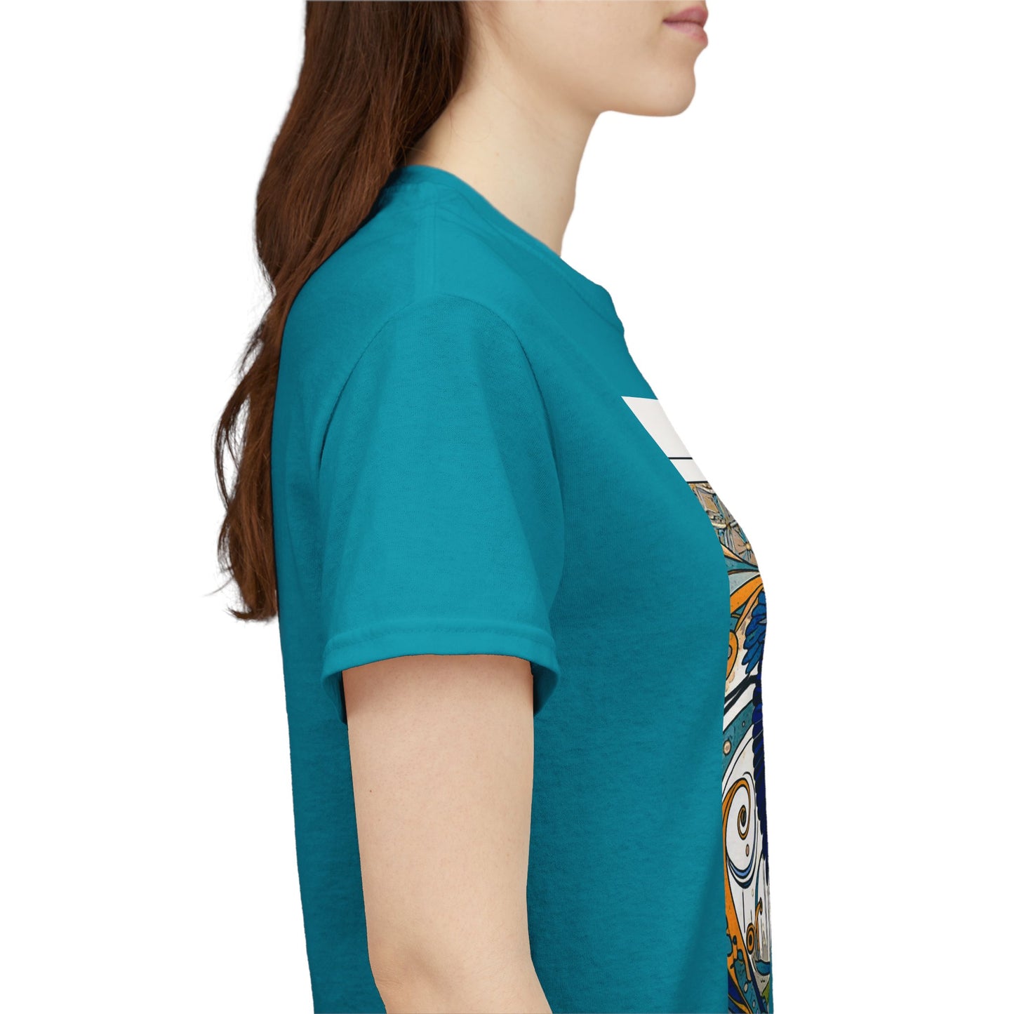 Blue Heron - Amazing Unisex Heavy Cotton Short Sleeve Tee Shirts!