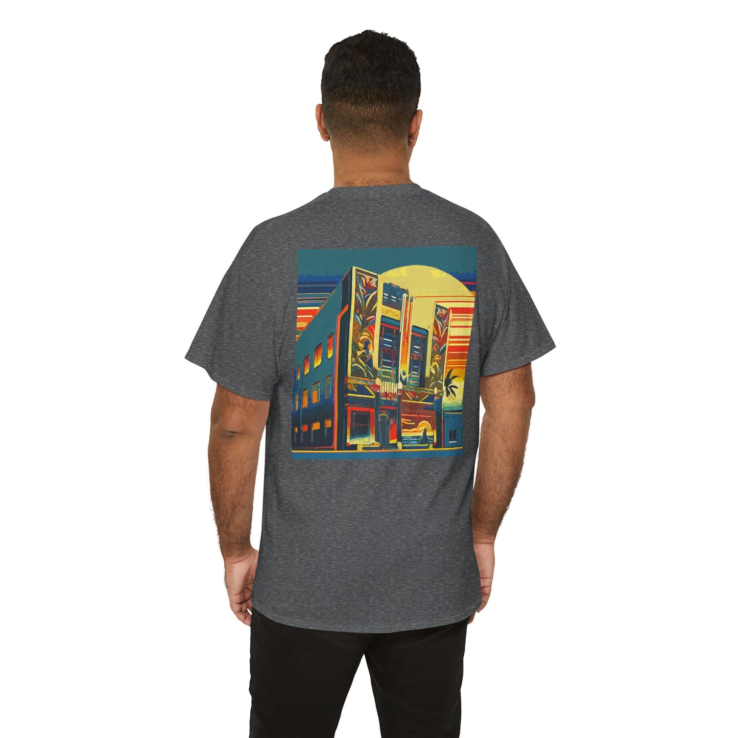 Art Deco Theatre - Amazing Unisex Heavy Cotton Short Sleeve Tee Shirts!
