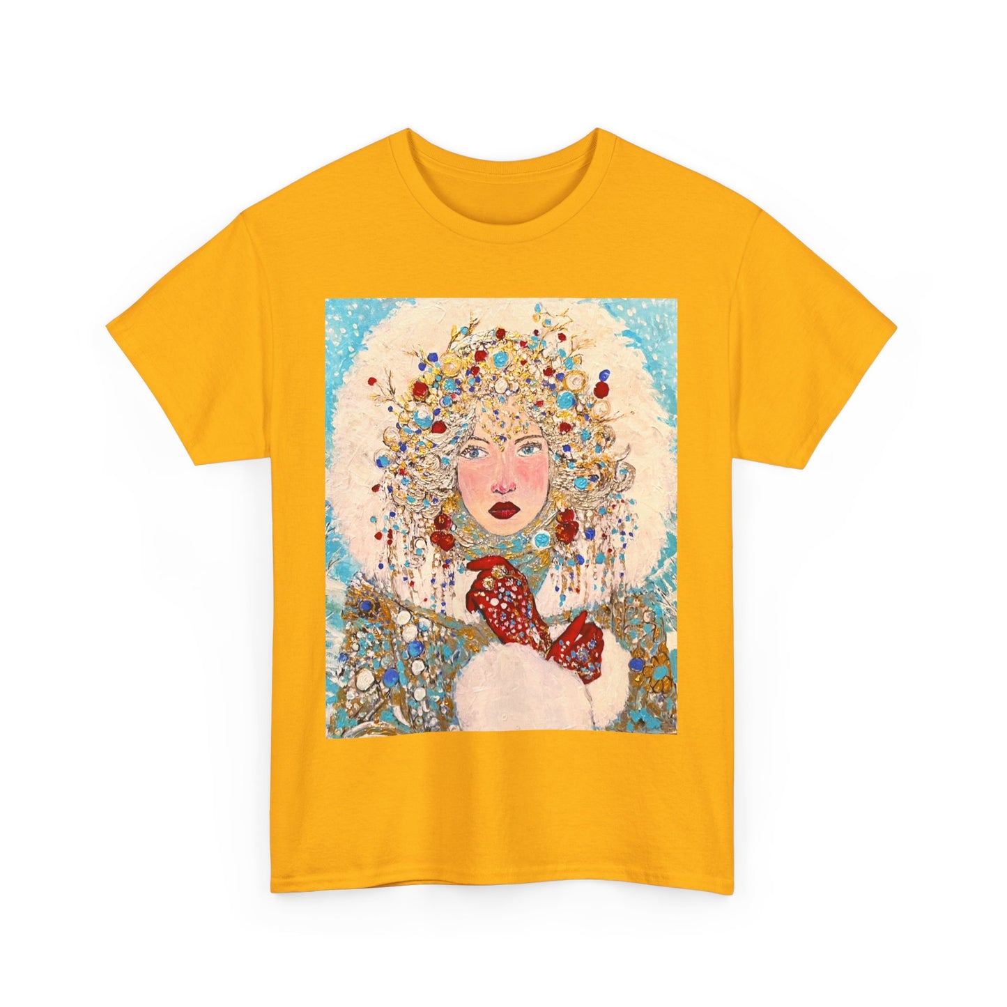 The Queen of Winter - Amazing Unisex Heavy Cotton Tee