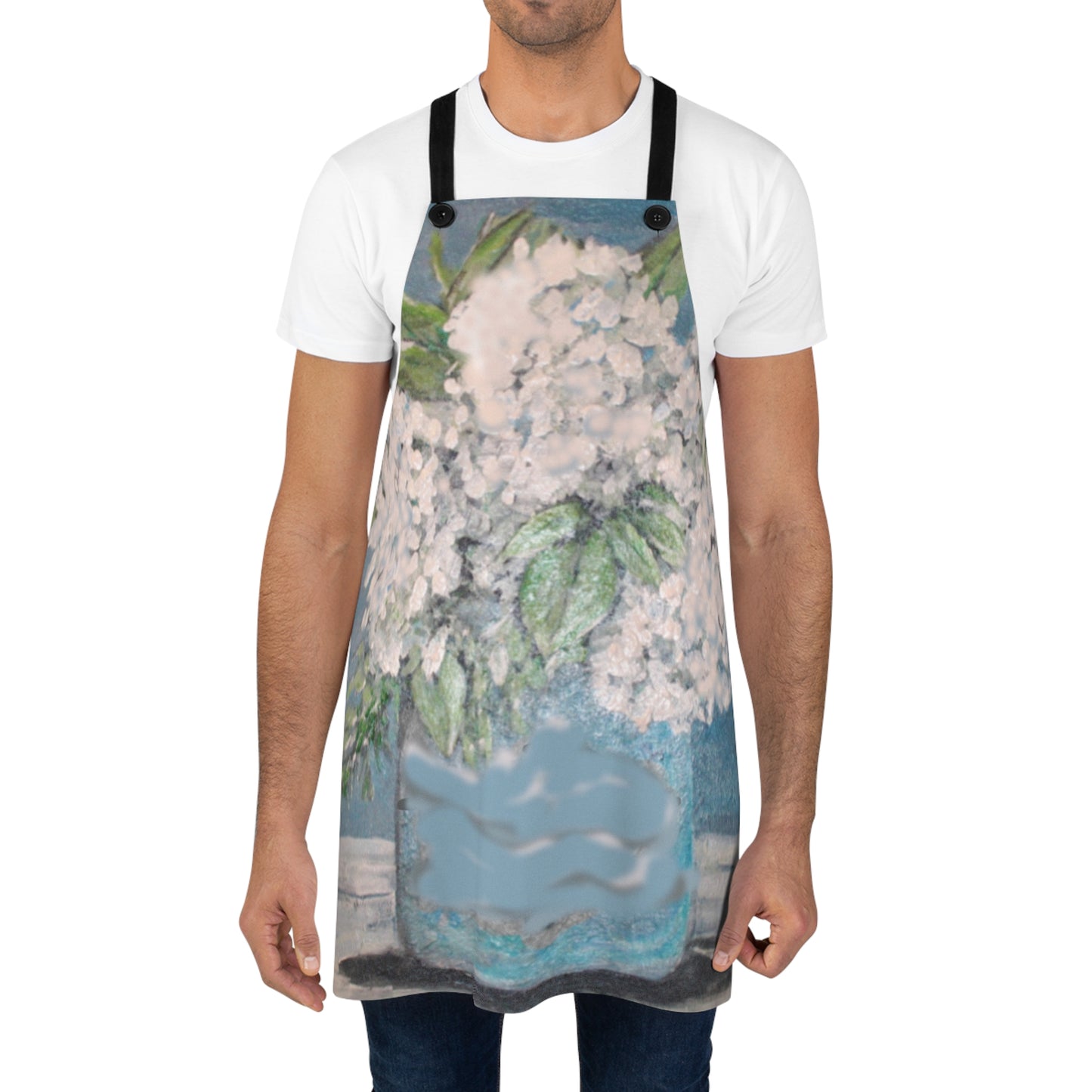 Old Fashion Hydrangea Apron