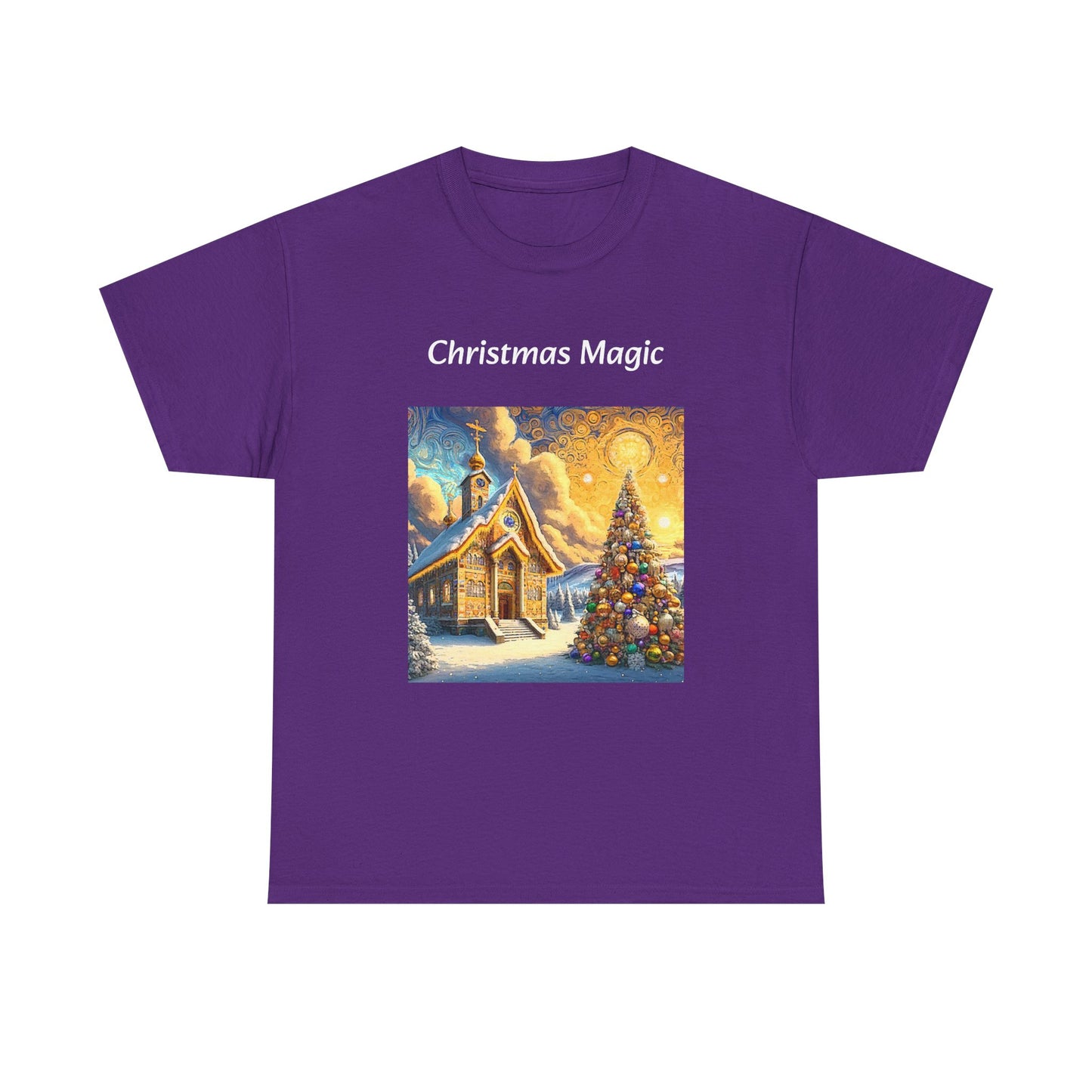 Magic Christmas Amazing Unisex Heavy Cotton Short Sleeve Tee Shirts!