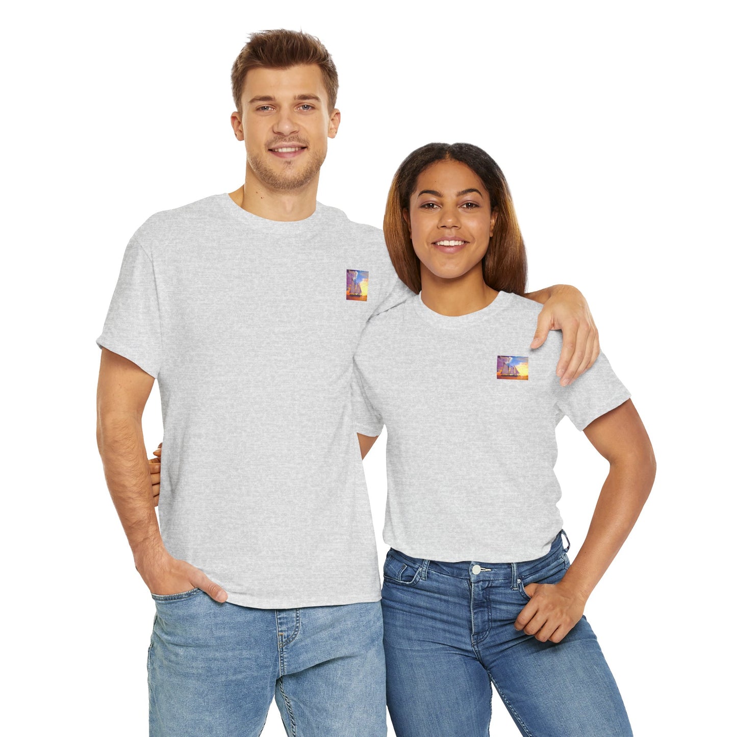 Smooth Sailing- Amazing Unisex Heavy Cotton Short Sleeve Tee Shirts!