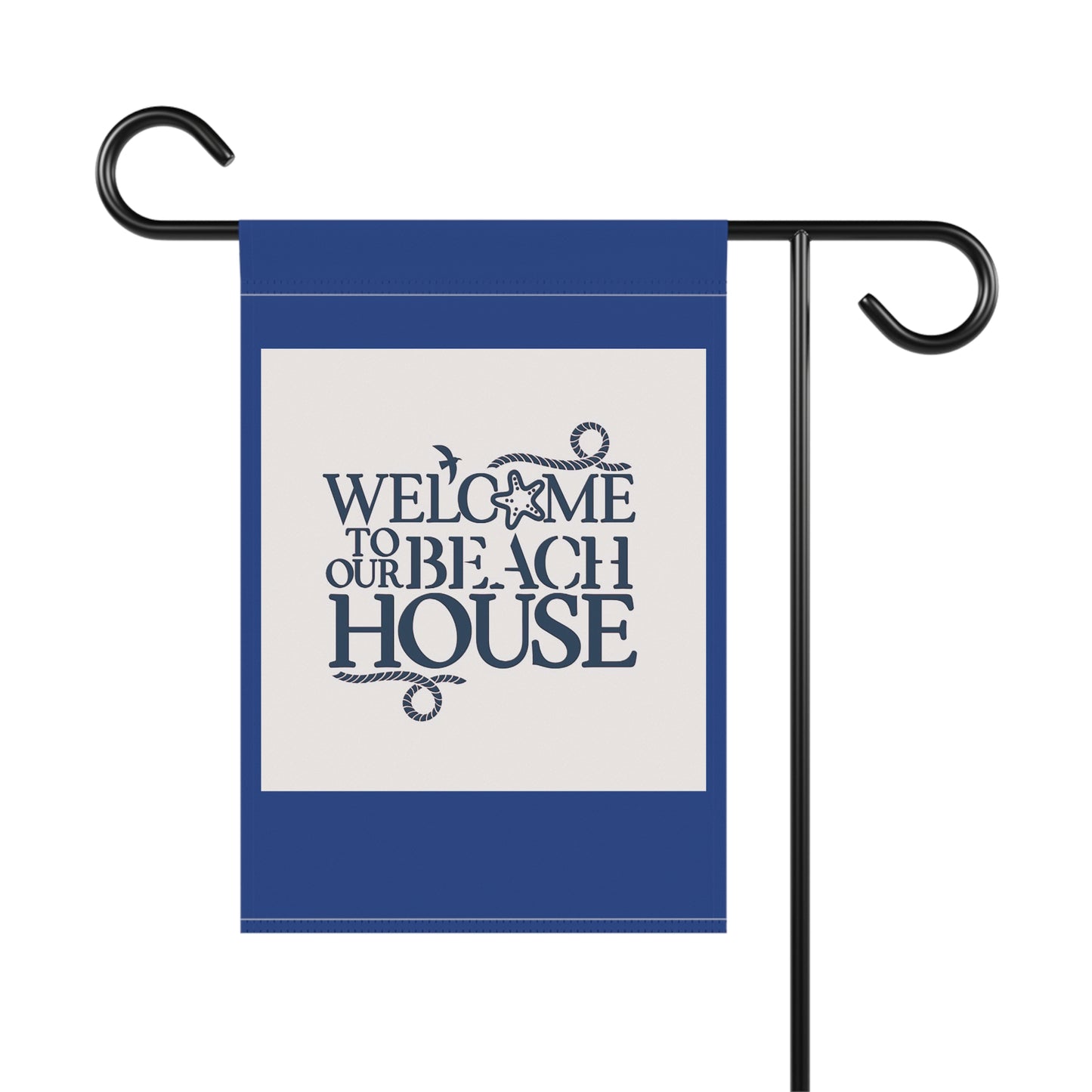 Welcome to the Beach House. Garden & House Banner