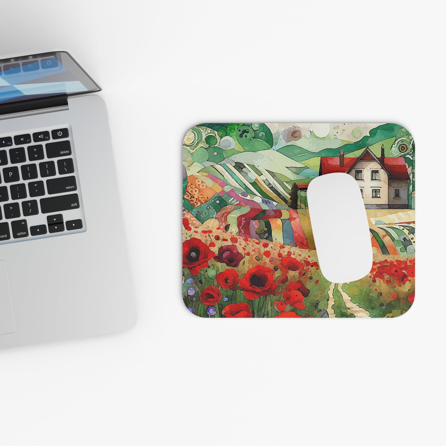 Poppy Hill House Mousepad
