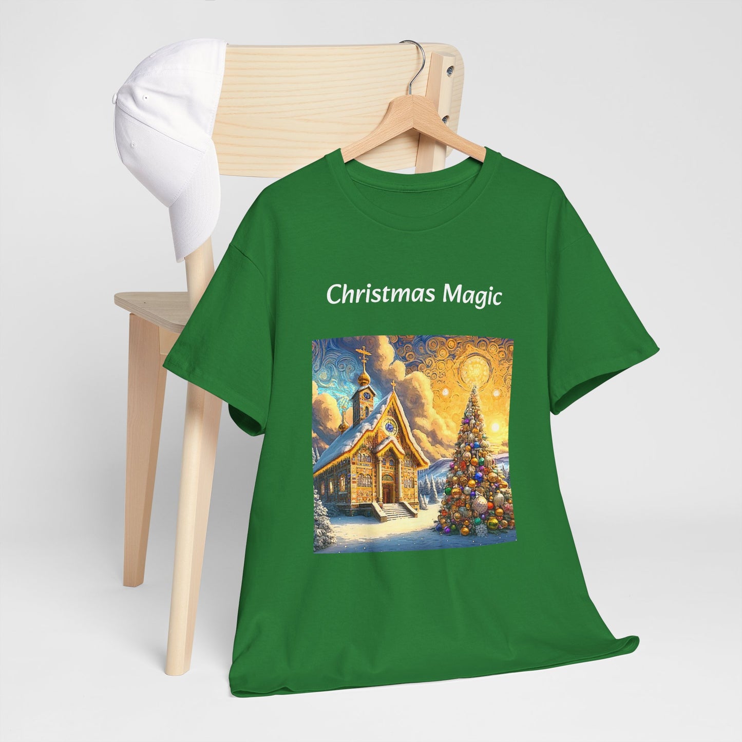 Magic Christmas Amazing Unisex Heavy Cotton Short Sleeve Tee Shirts!