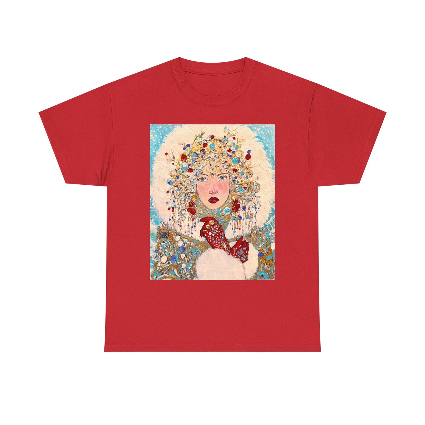 The Queen of Winter - Amazing Unisex Heavy Cotton Tee