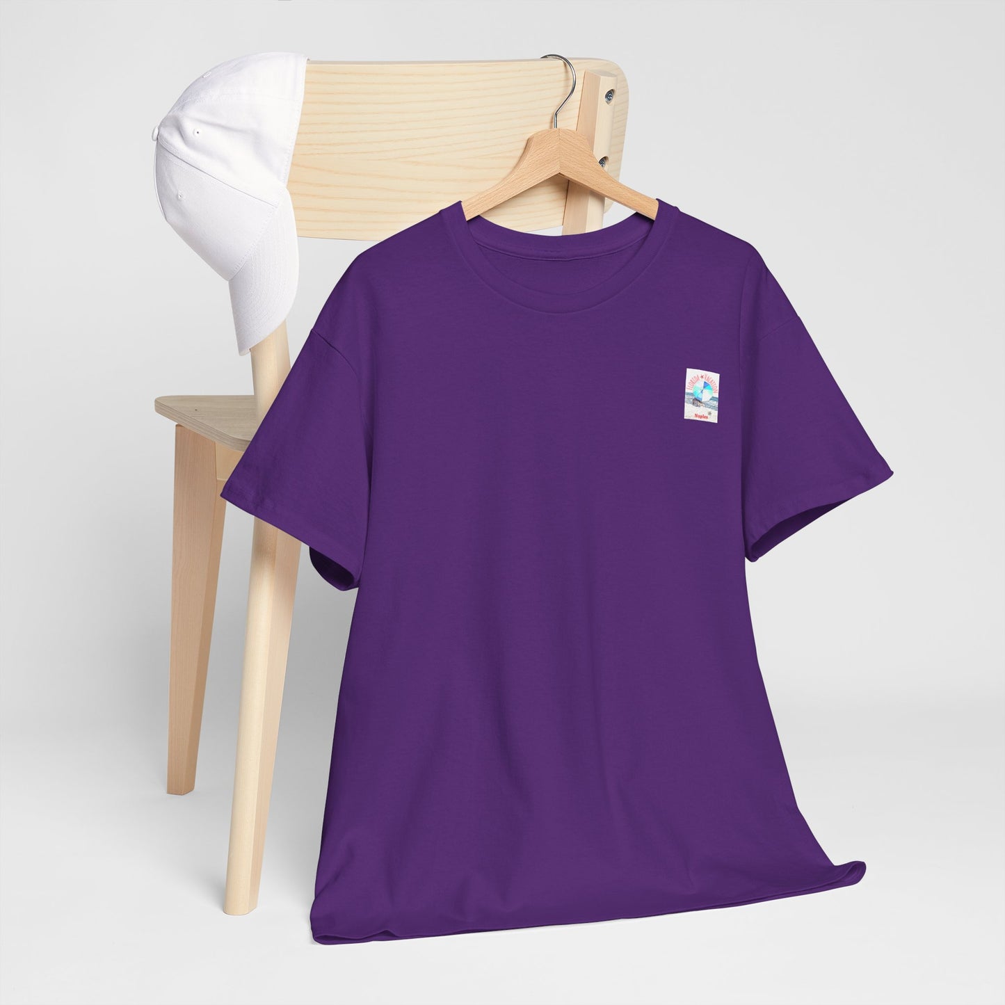 Florida Vacation Naples -Amazing Unisex Heavy Cotton Short Sleeve Tee Shirts!