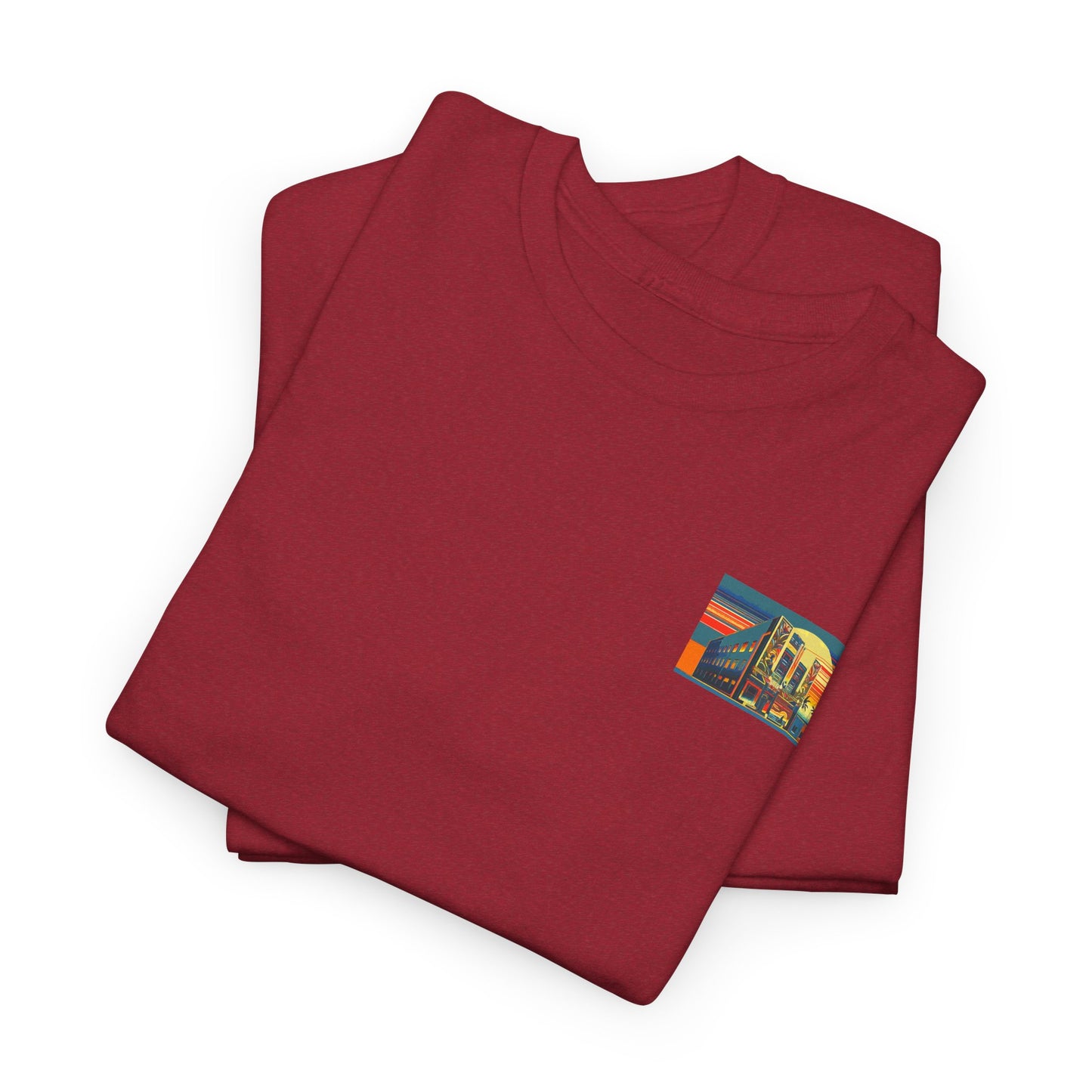 Art Deco Theatre - Amazing Unisex Heavy Cotton Short Sleeve Tee Shirts!