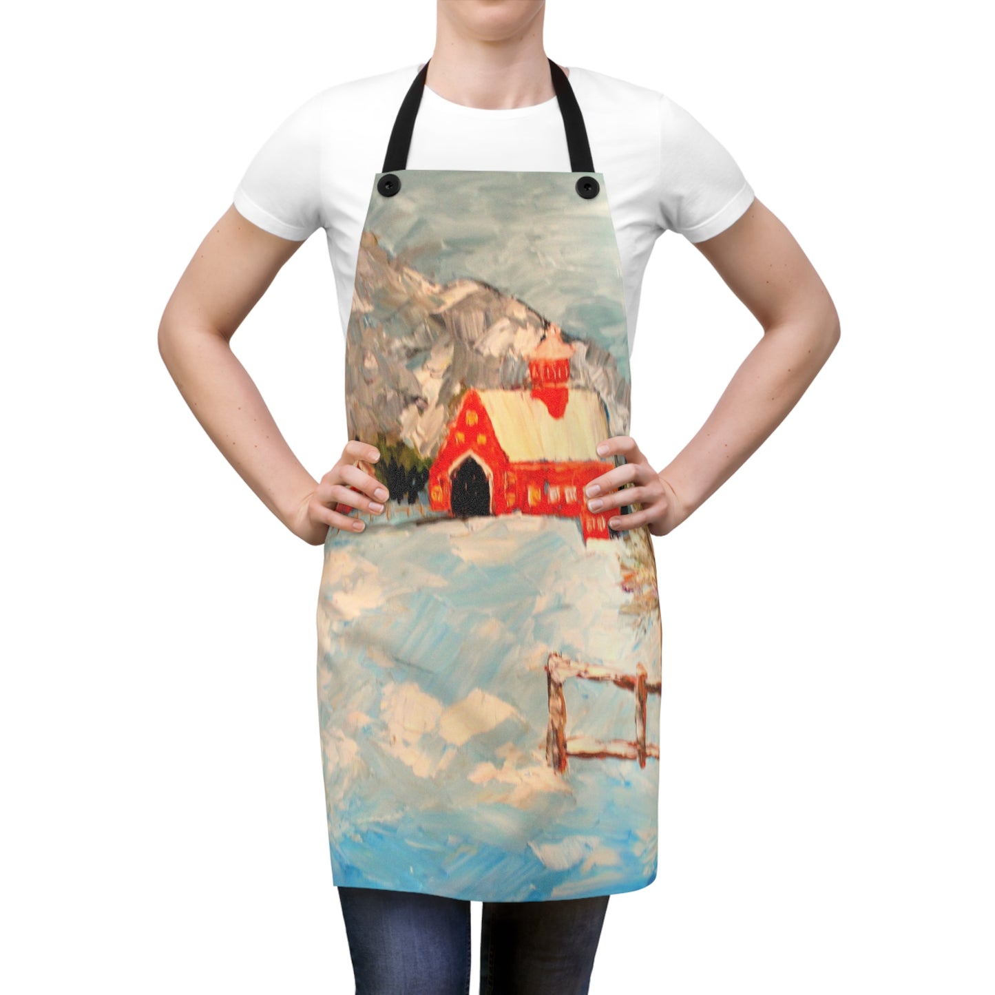 Patchwork Mountain Apron