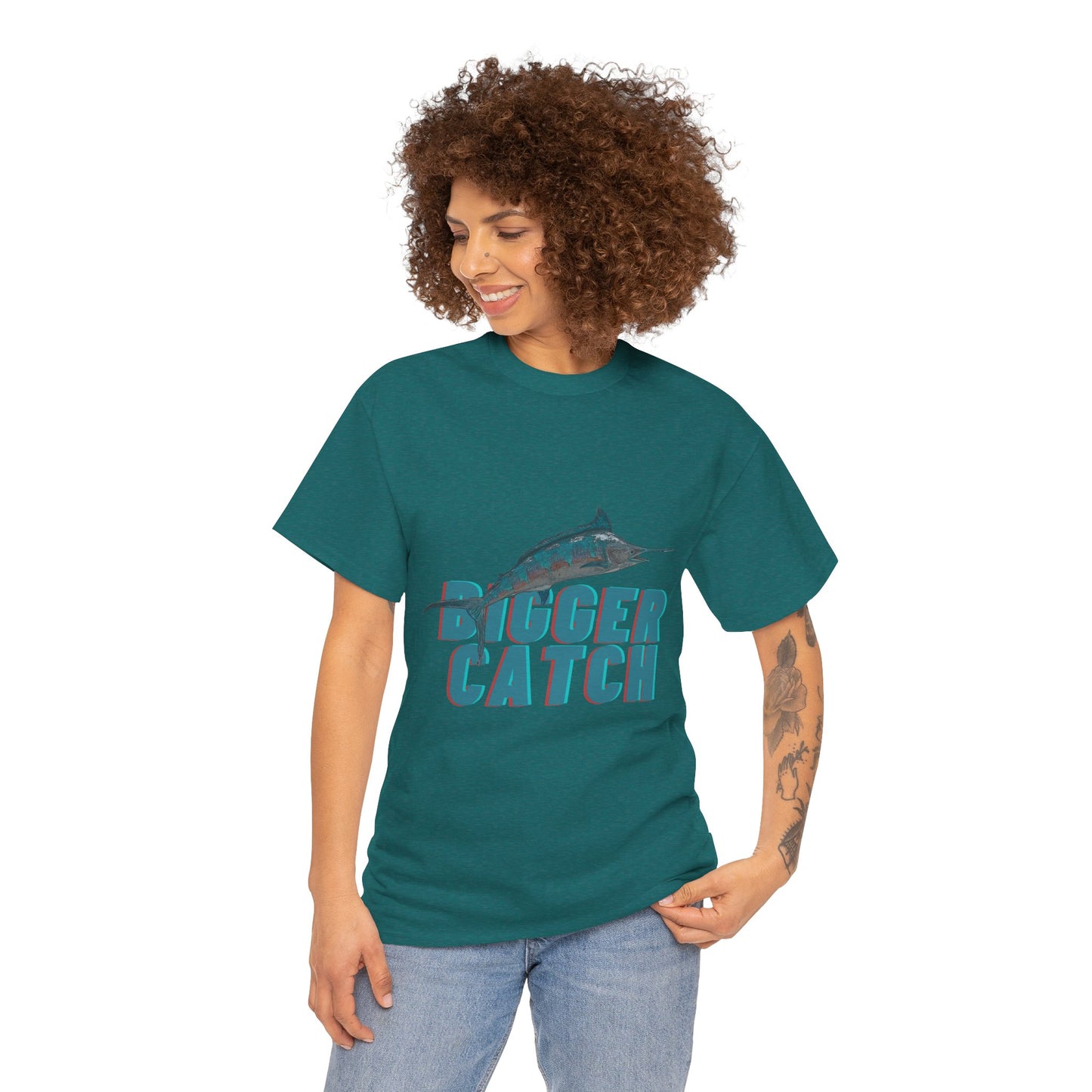 Big Catch - Amazing Unisex Heavy Cotton Short Sleeve Tee Shirts!