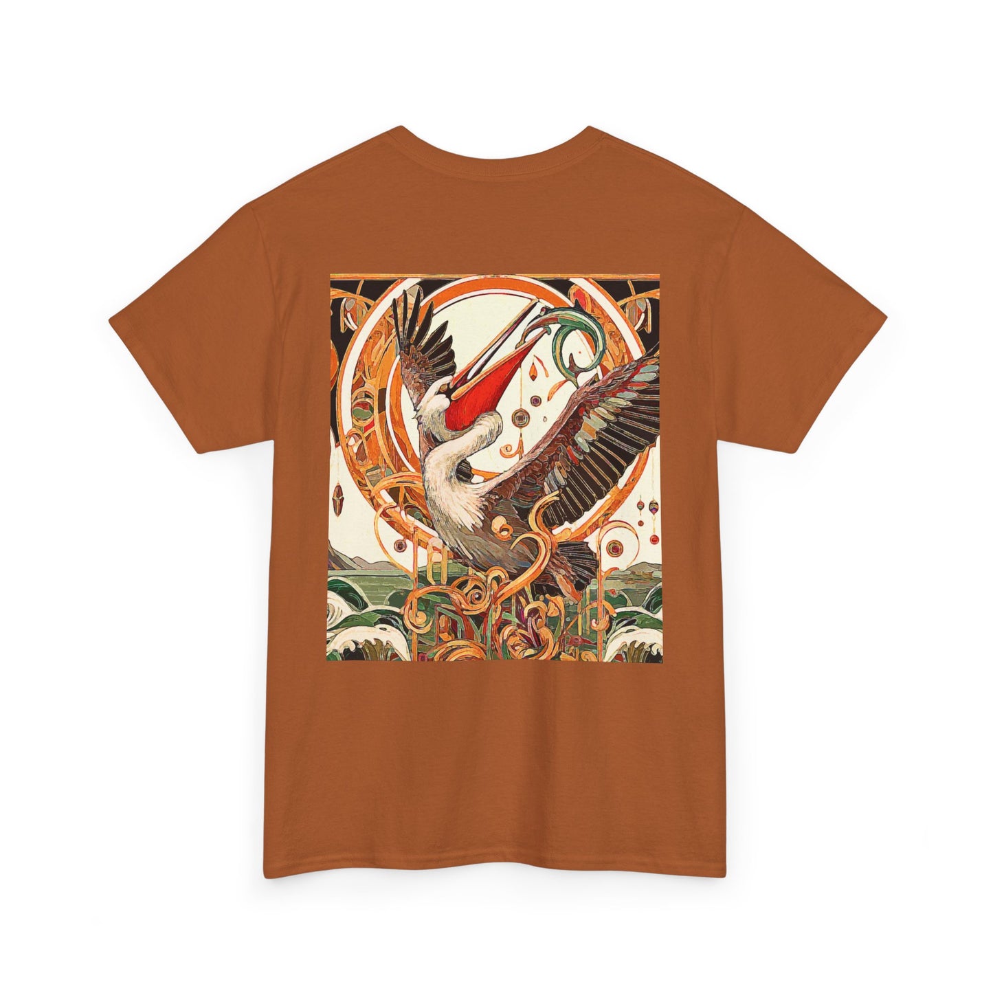 Magnificent Bird - Amazing Unisex Heavy Cotton Short Sleeve Tee Shirts!