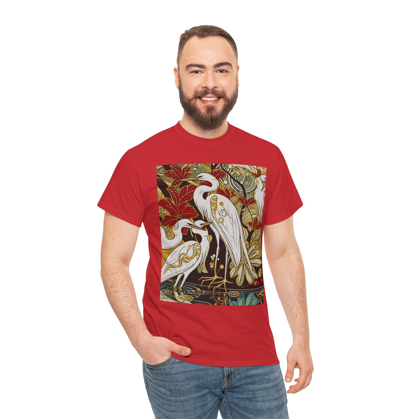 Gorgeous Birds Amazing Unisex Heavy Cotton Short Sleeve Tee Shirts!