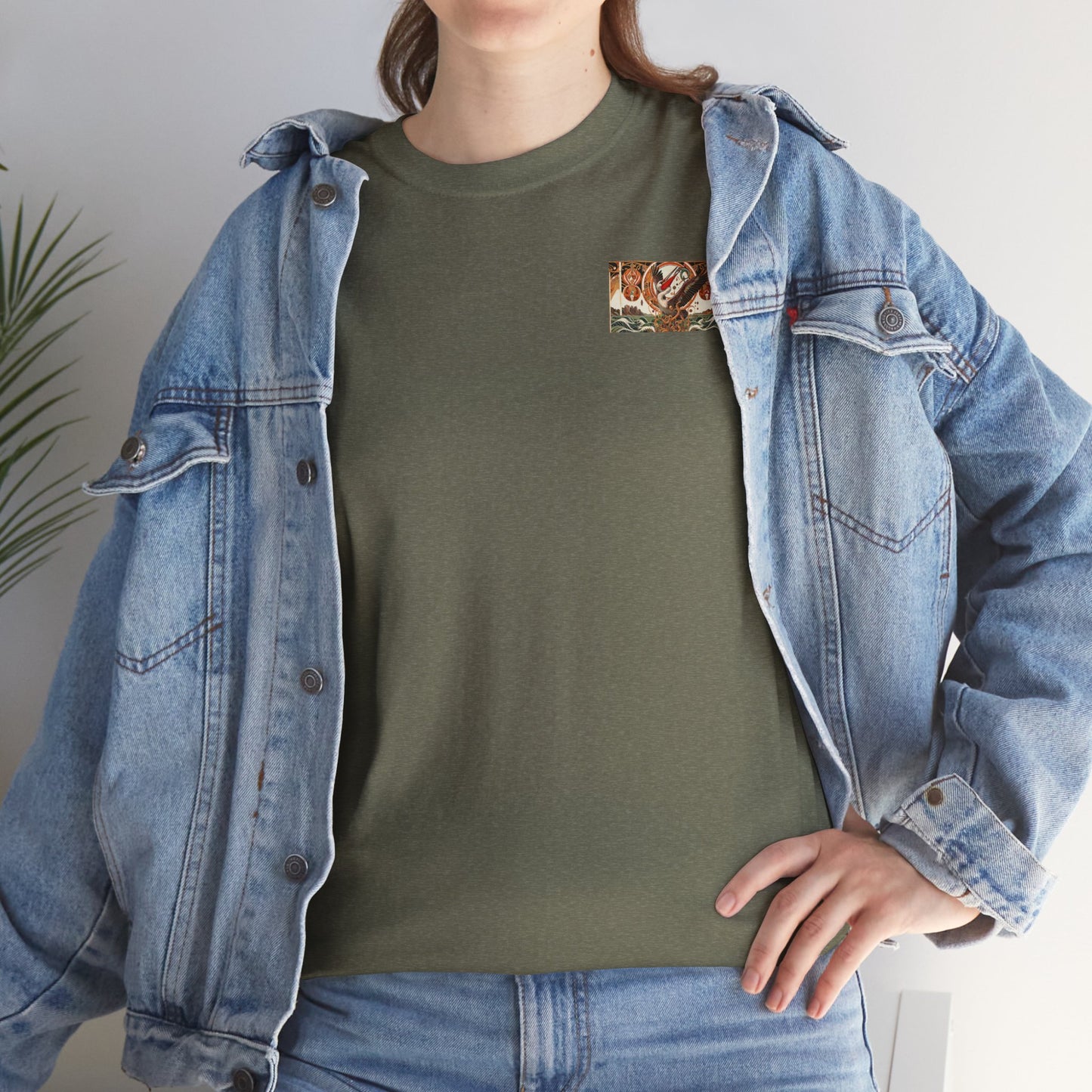 Magnificent Bird - Amazing Unisex Heavy Cotton Short Sleeve Tee Shirts!