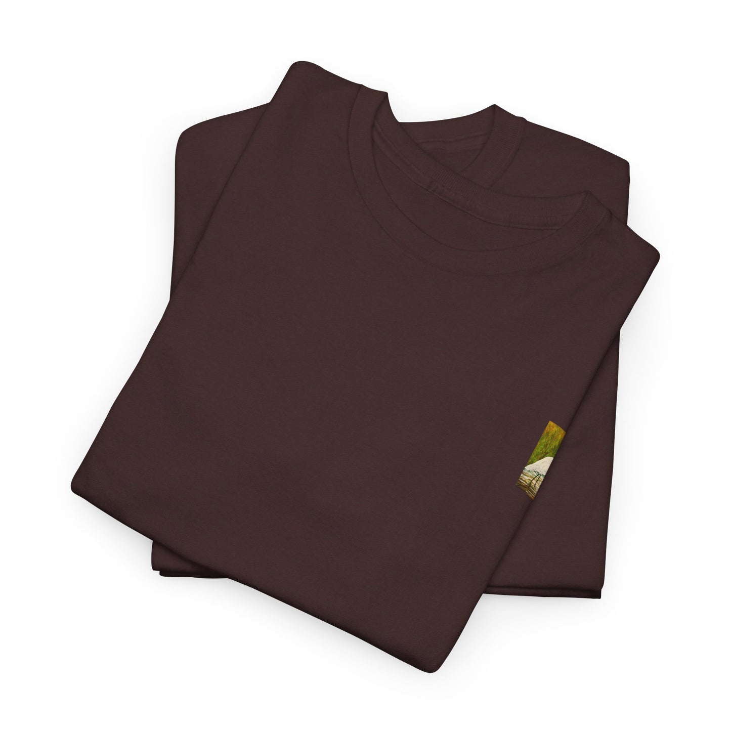 White Egret- Amazing Unisex Heavy Cotton Short Sleeve Tee Shirts!
