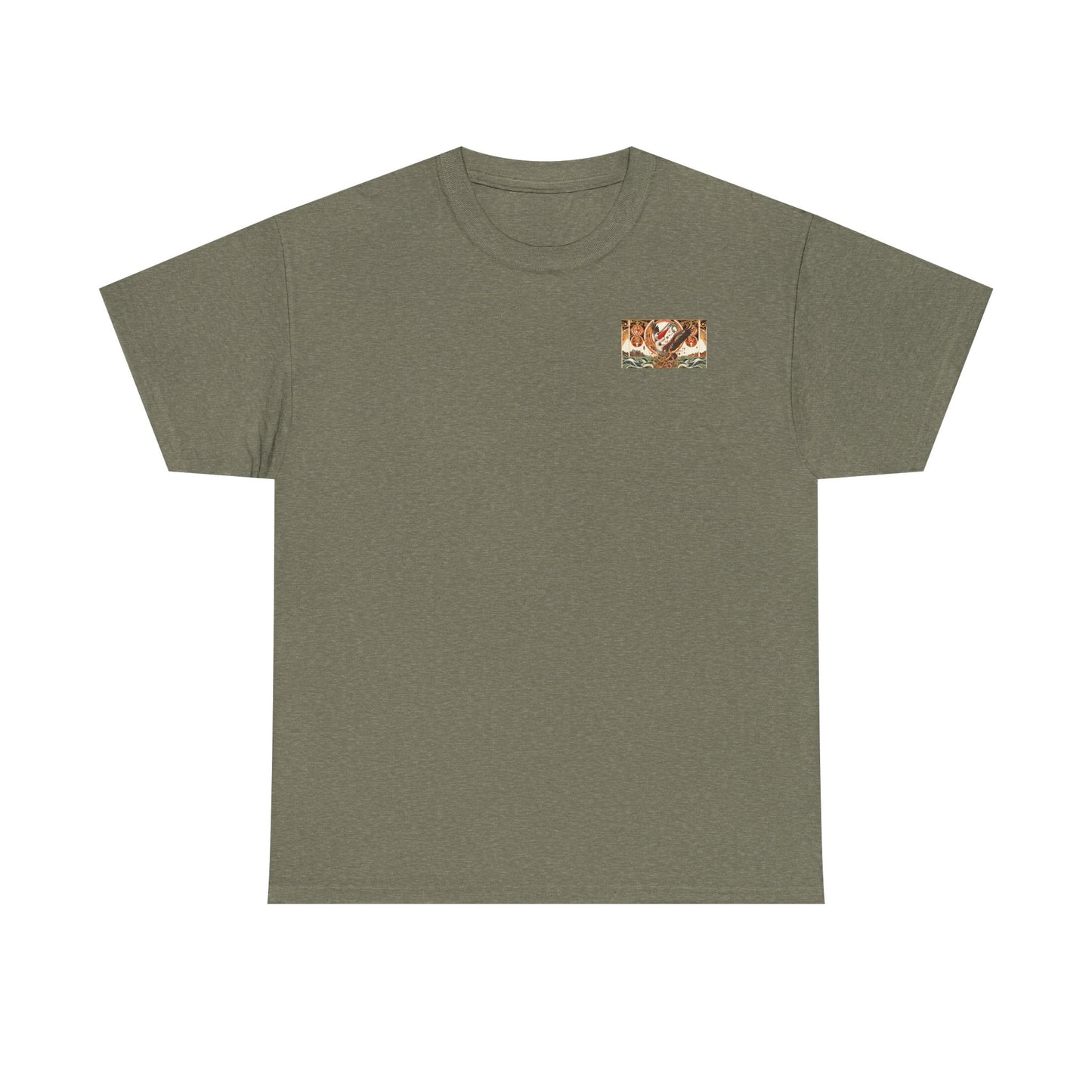 Magnificent Bird - Amazing Unisex Heavy Cotton Short Sleeve Tee Shirts!