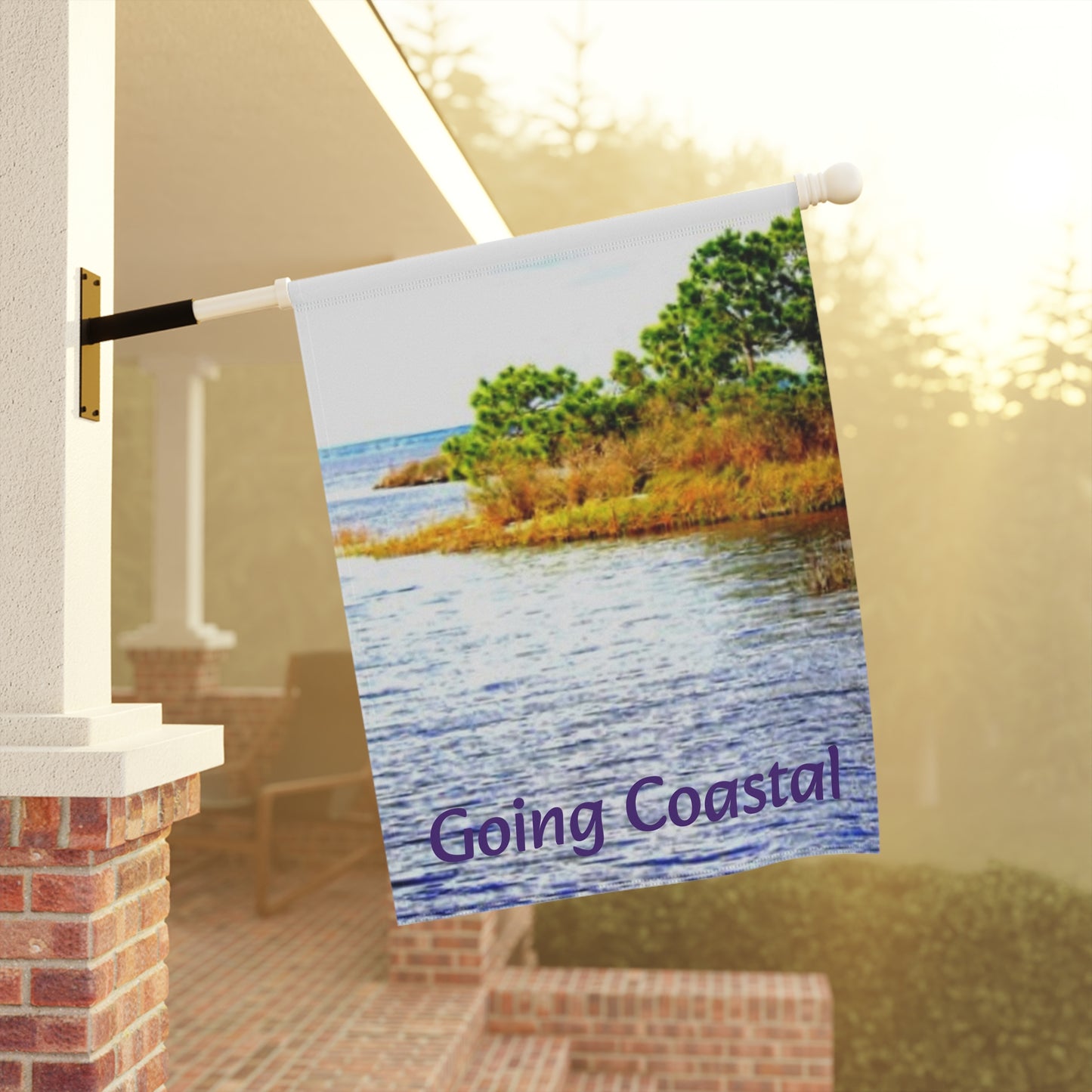 Going Coastal. Garden & House Banner