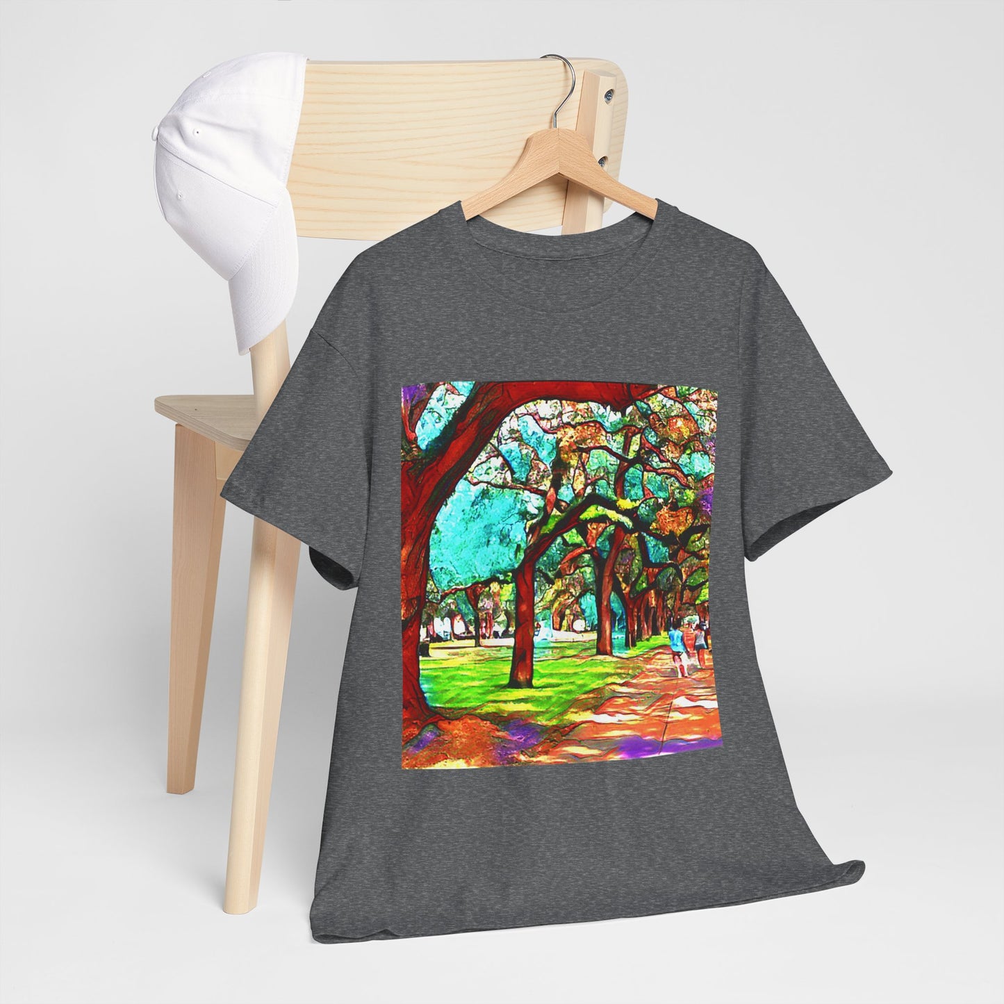 Savannah Walk -Amazing Unisex Heavy Cotton Short Sleeve Tee Shirts!