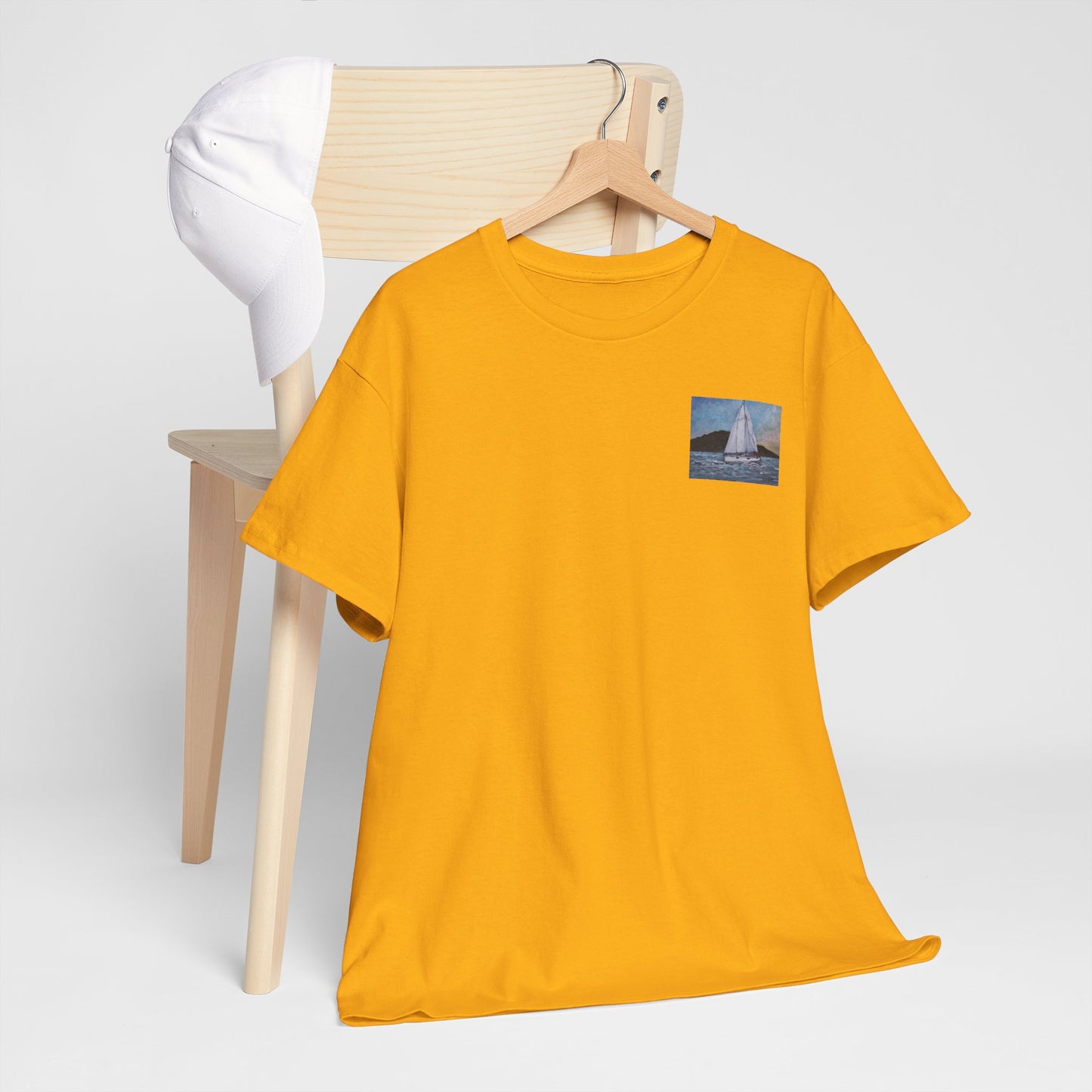 Smoothly Sailing - Amazing Unisex Heavy Cotton Short Sleeve Tee Shirts!