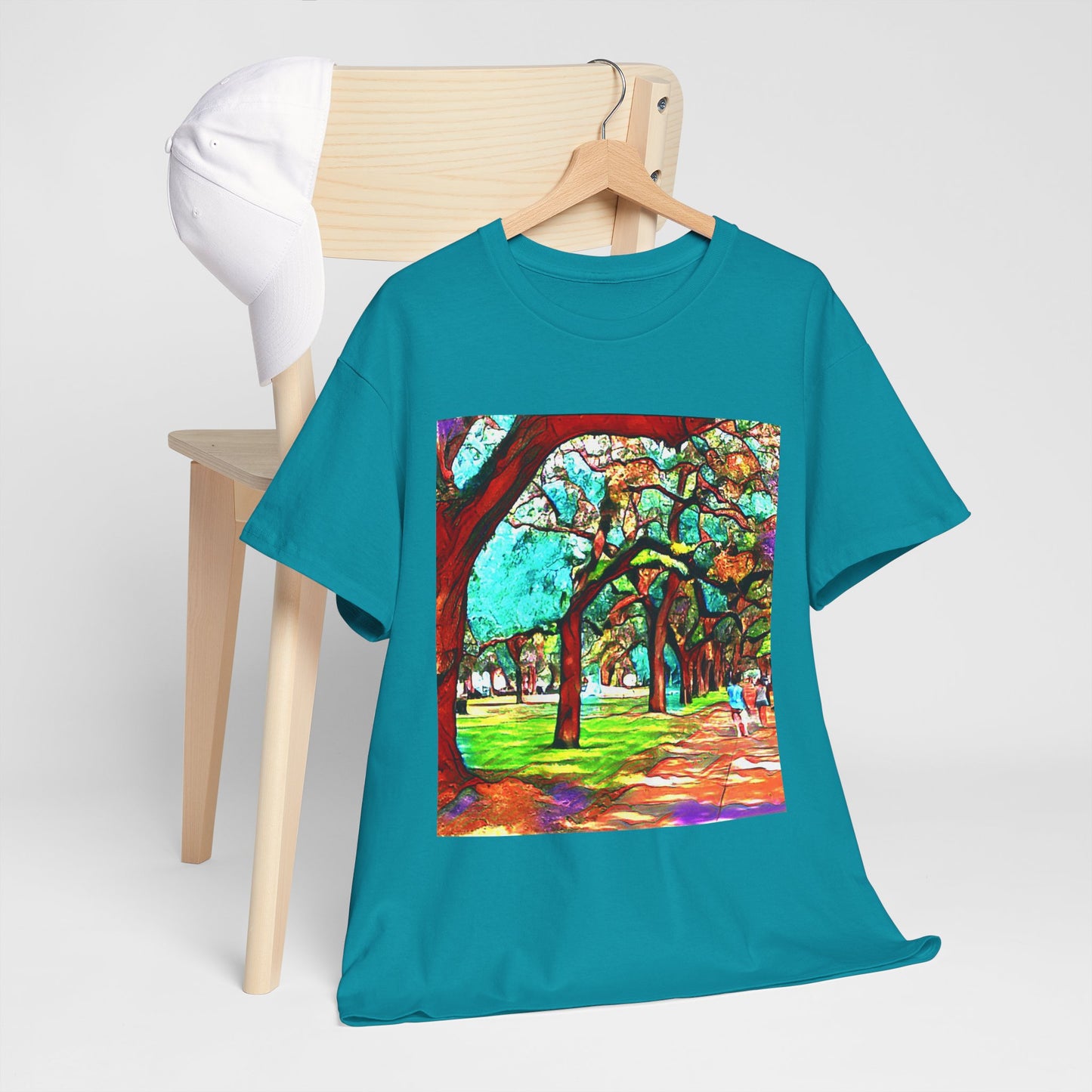 Savannah Walk -Amazing Unisex Heavy Cotton Short Sleeve Tee Shirts!