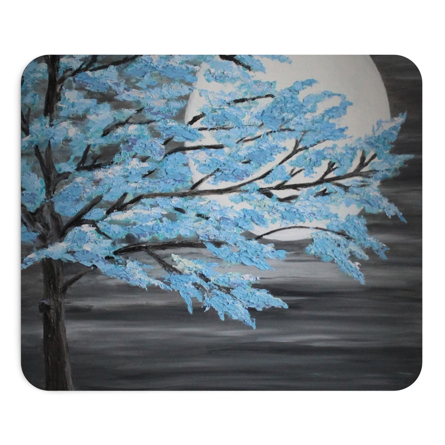 Moon Lit Tree Mousepad