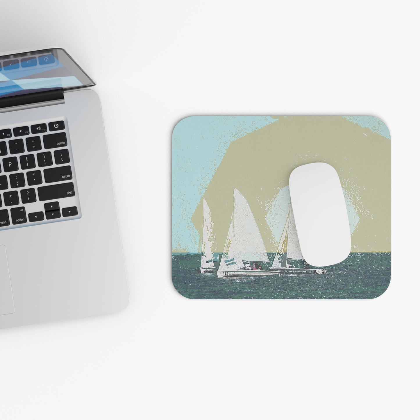 Deep Sea Sailing Mousepad