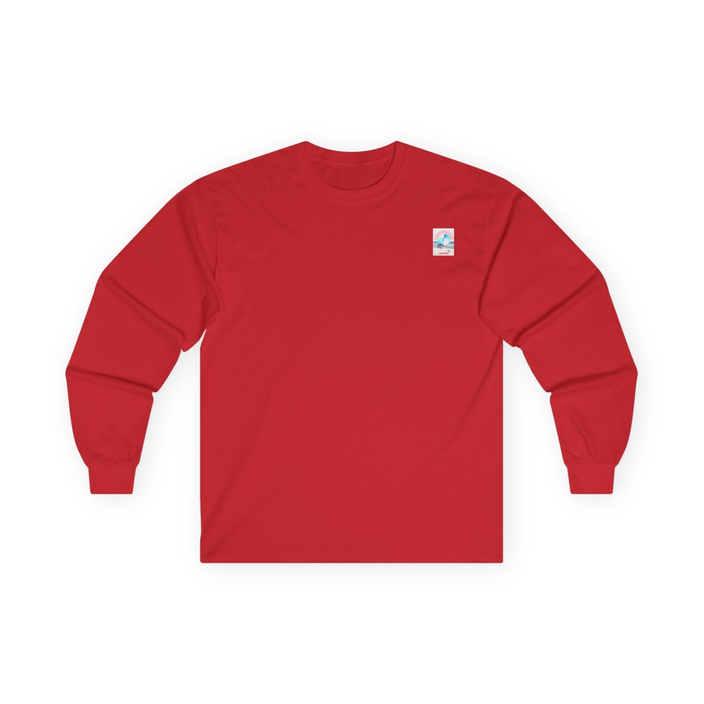 "Florida Vacation Sanibel" Long Sleeve Casual Unisex Tee Shirt
