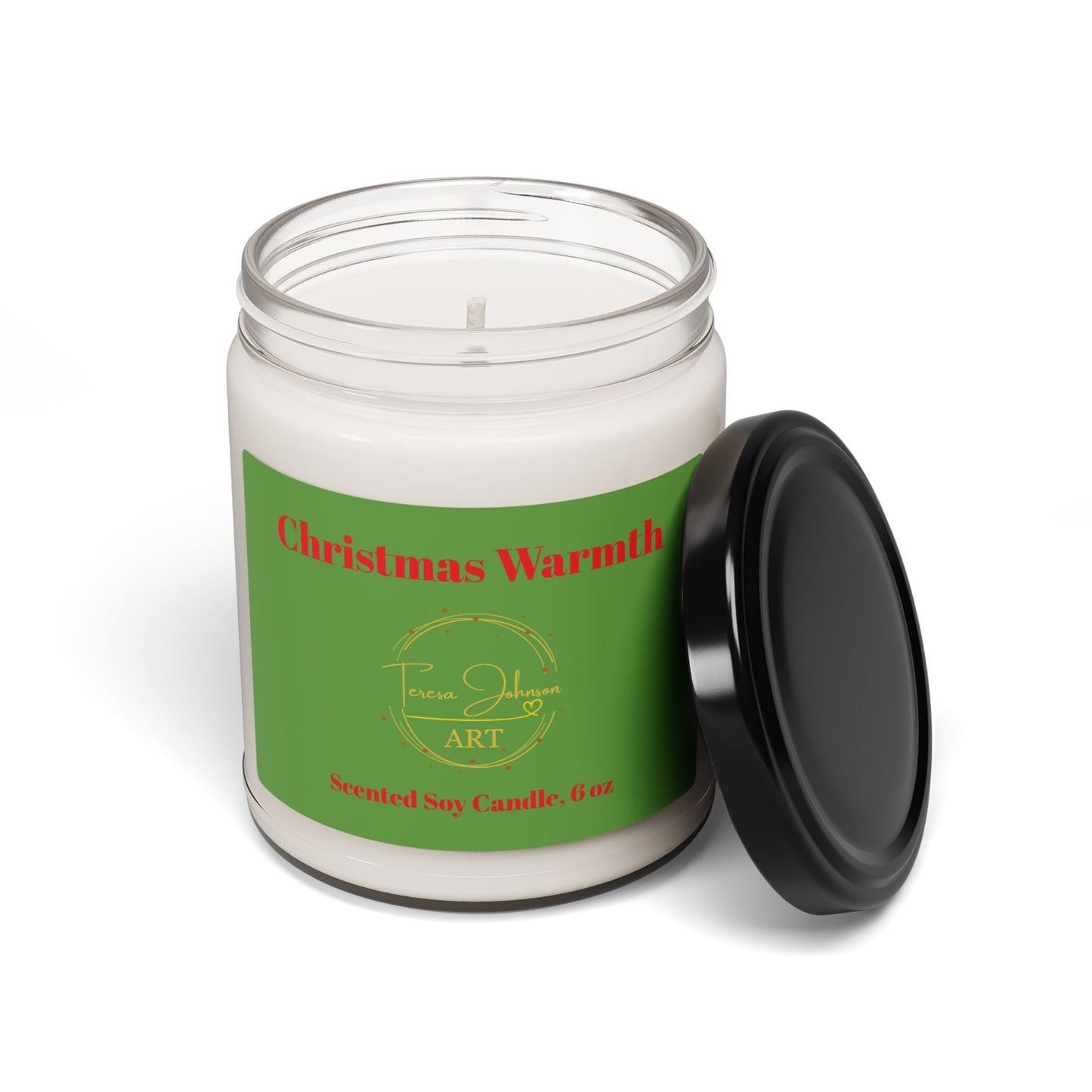 Christmas Warmth - Scented Soy Candle, 9oz