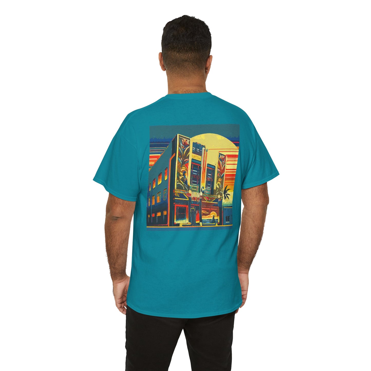 Art Deco Theatre - Amazing Unisex Heavy Cotton Short Sleeve Tee Shirts!