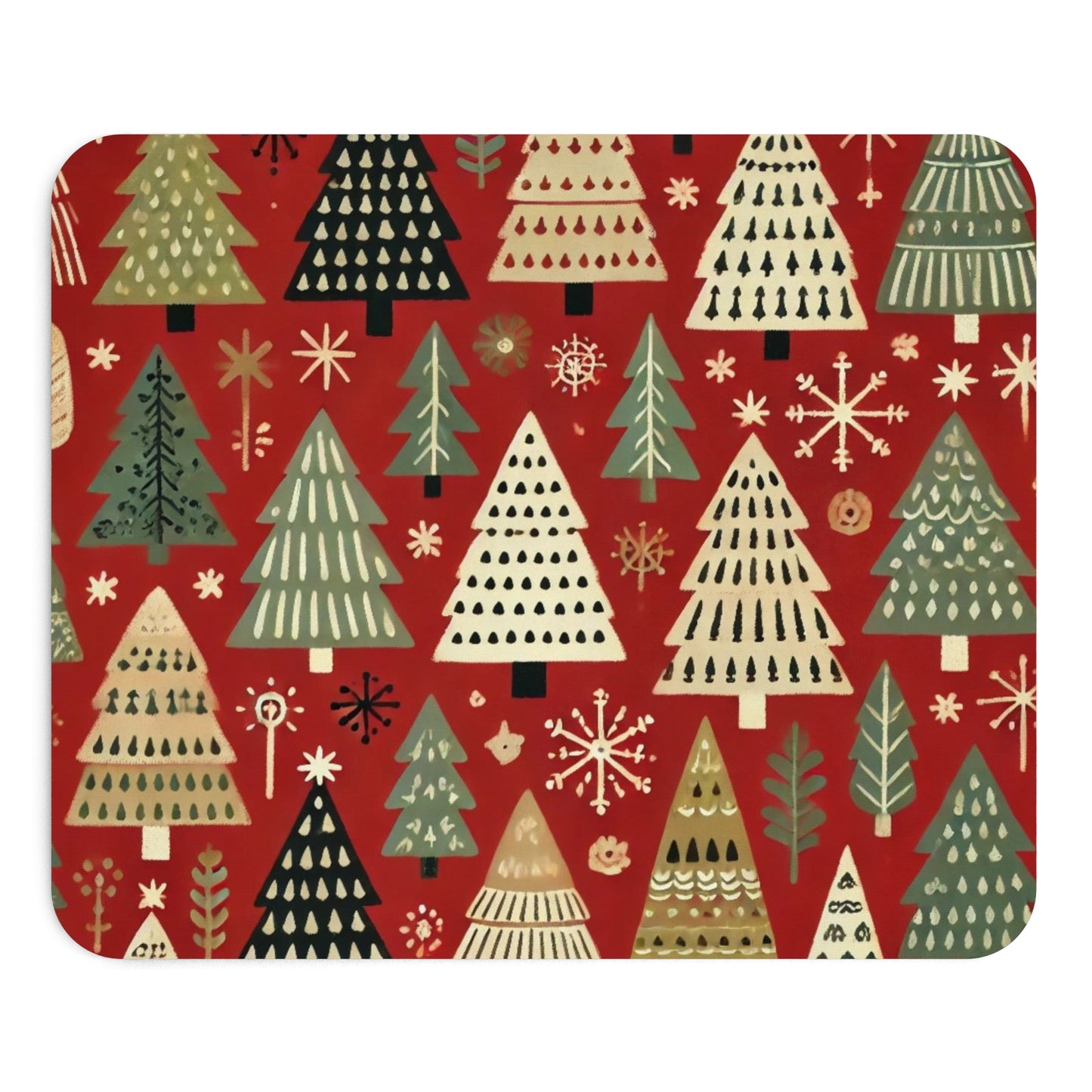 Christmas Trees Mousepad