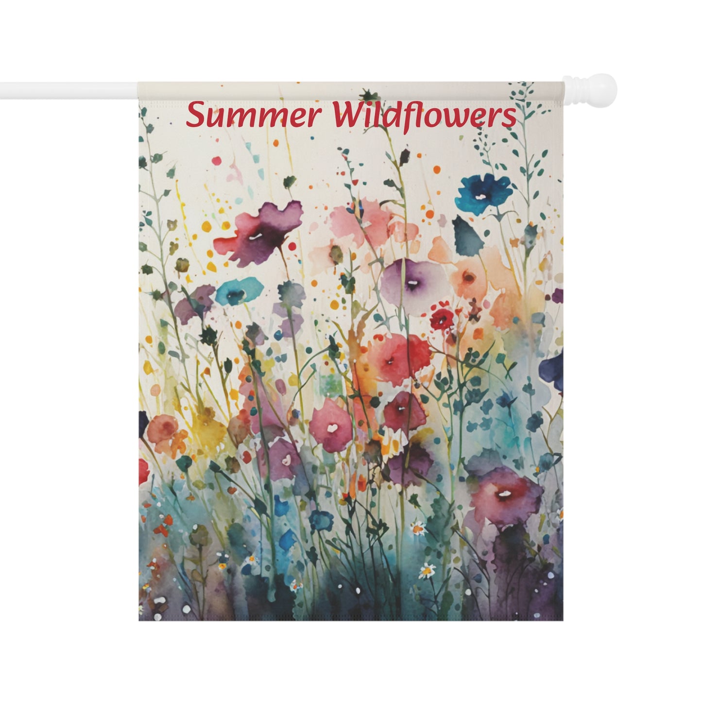 Summer Wildflowers Garden & House Banner
