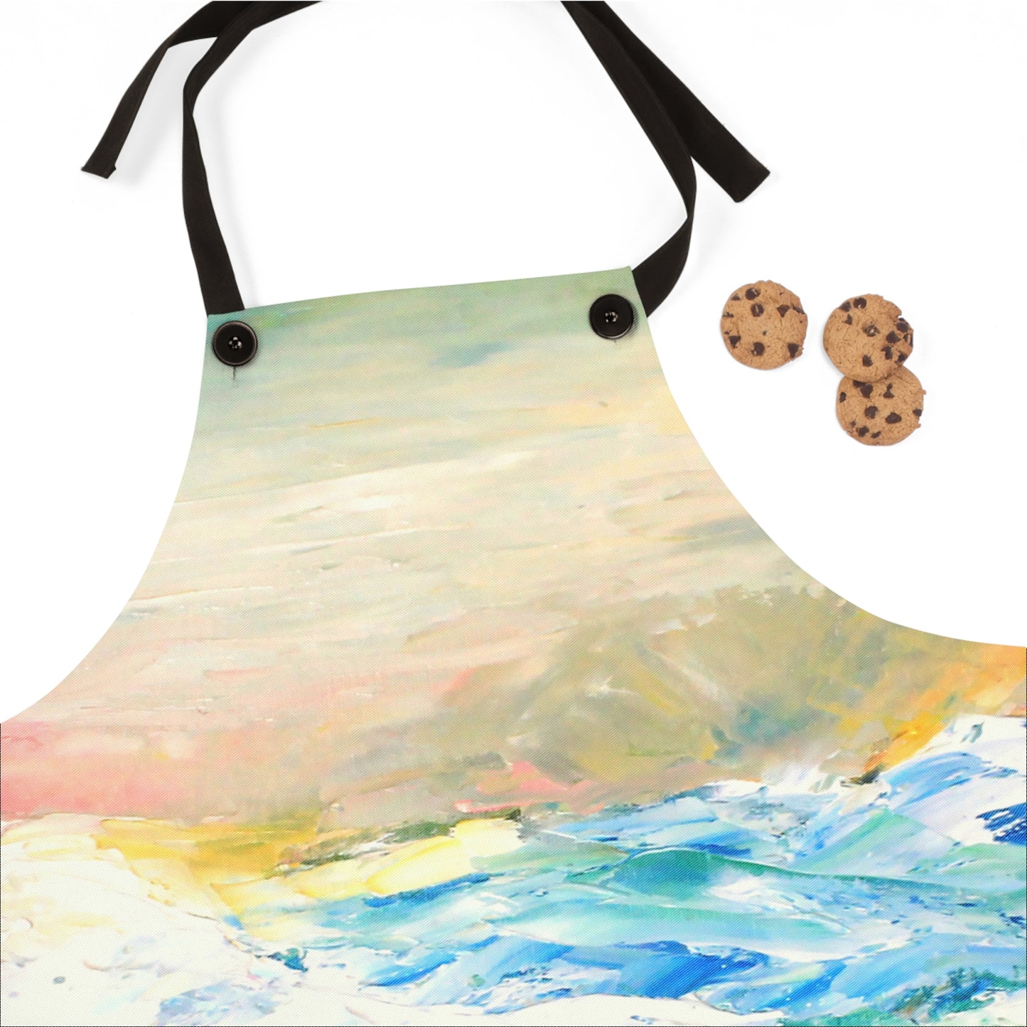God is Stirring the Sea -Apron