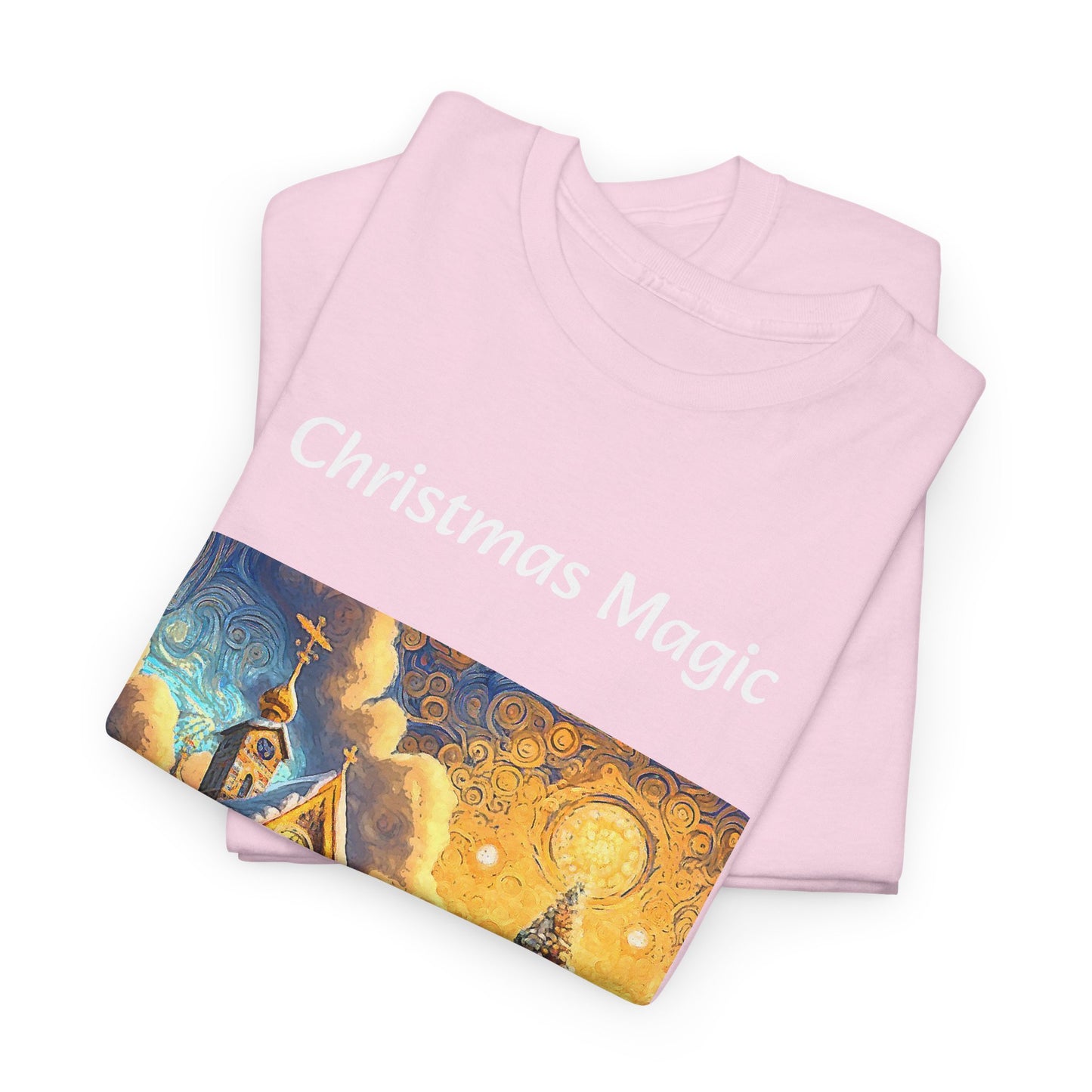 Magic Christmas Amazing Unisex Heavy Cotton Short Sleeve Tee Shirts!