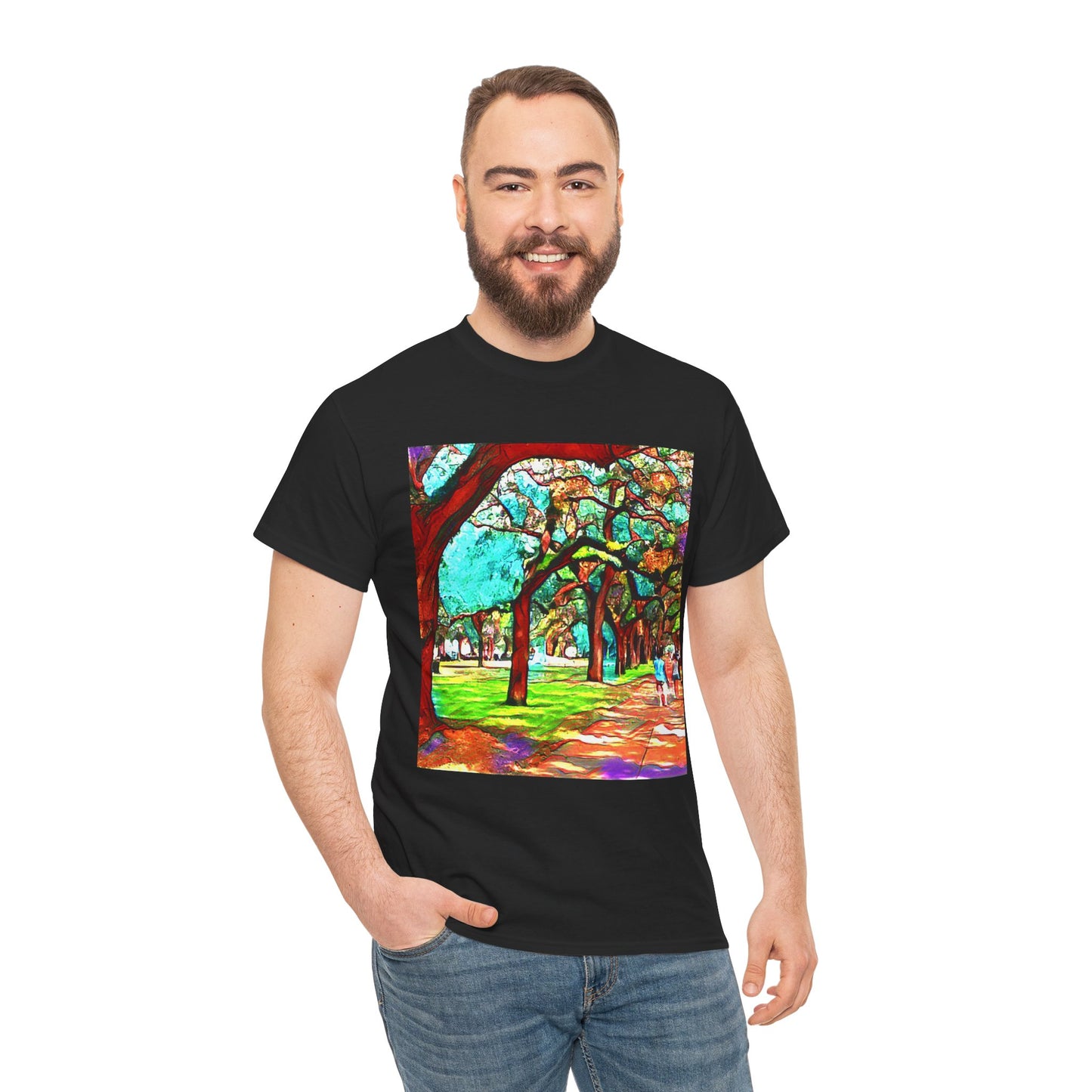 Savannah Walk -Amazing Unisex Heavy Cotton Short Sleeve Tee Shirts!