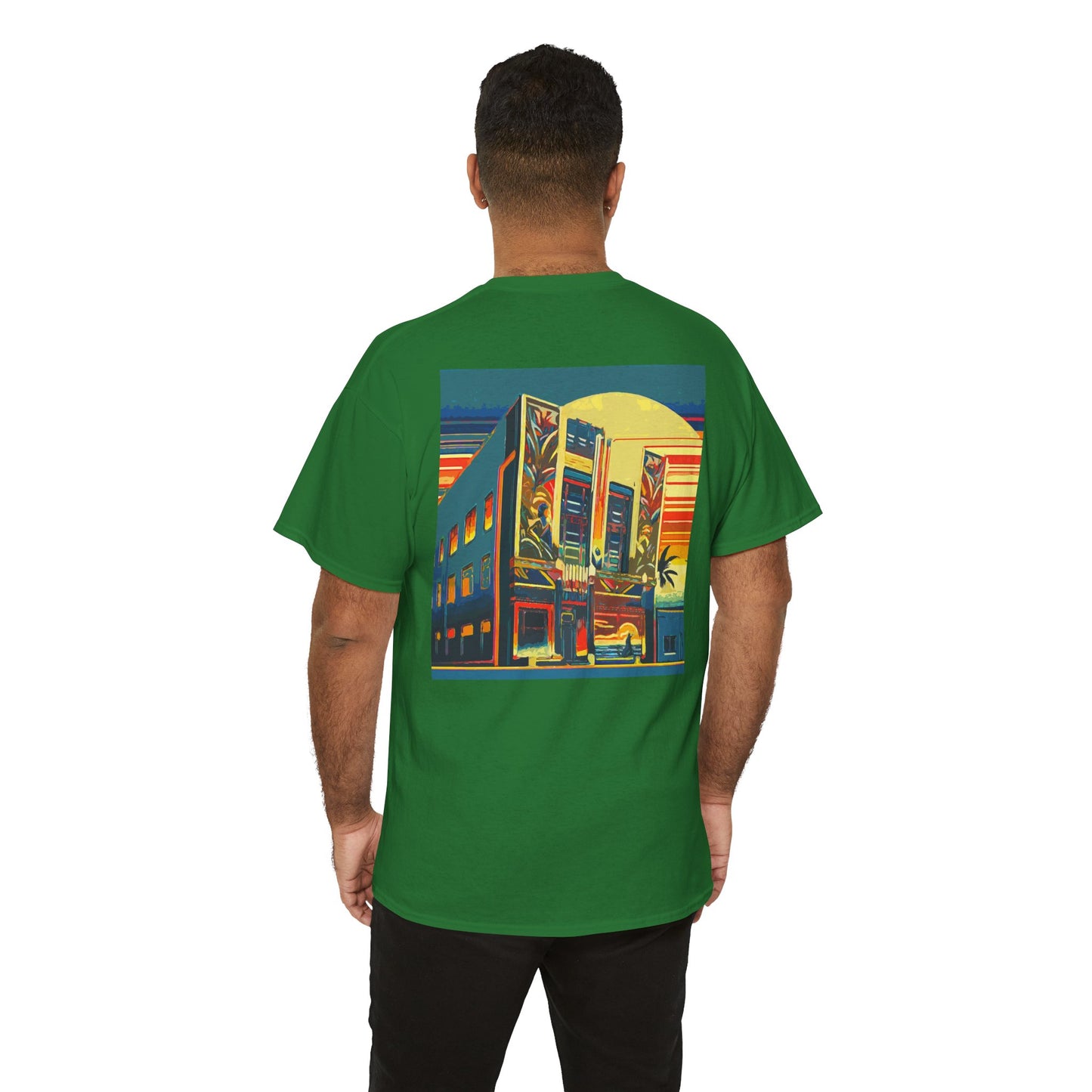 Art Deco Theatre - Amazing Unisex Heavy Cotton Short Sleeve Tee Shirts!