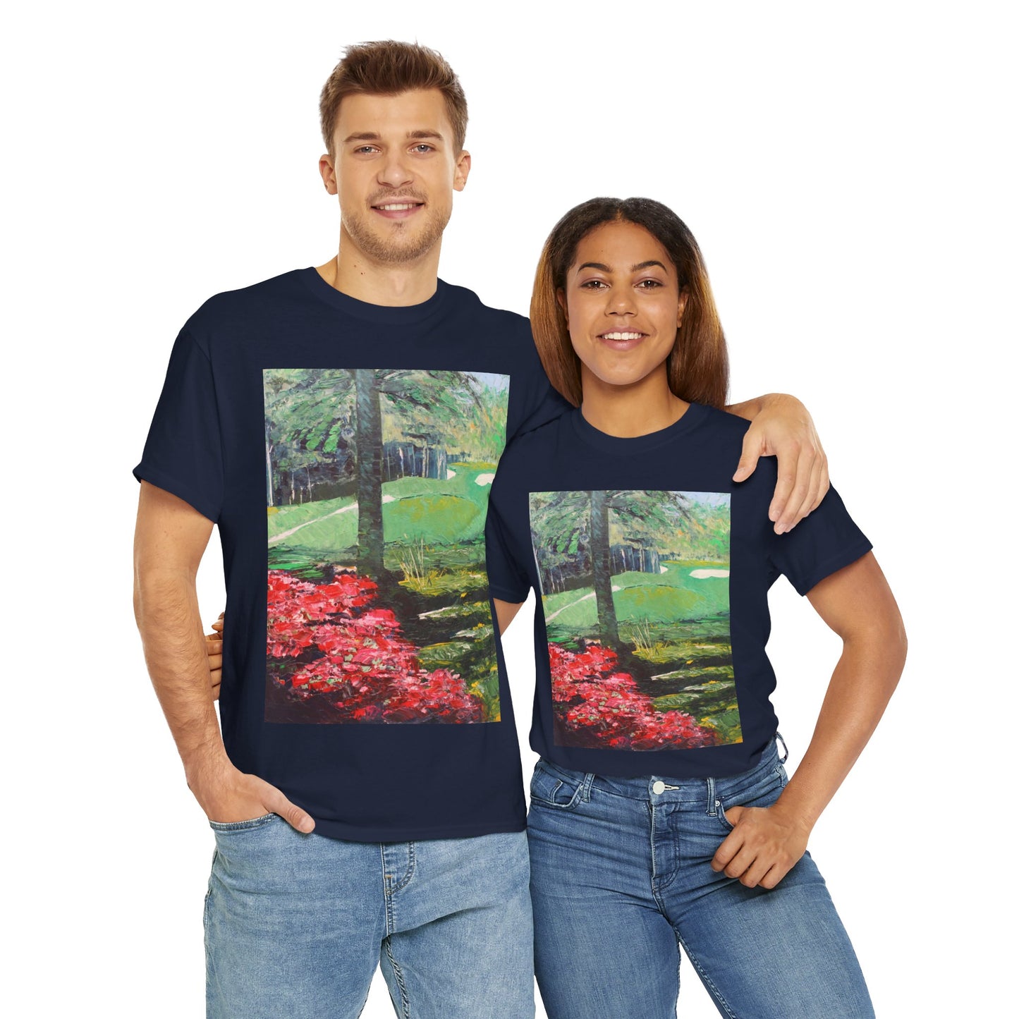 Masters Golf Course- Amazing Unisex Heavy Cotton Short Sleeve Tee Shirts!