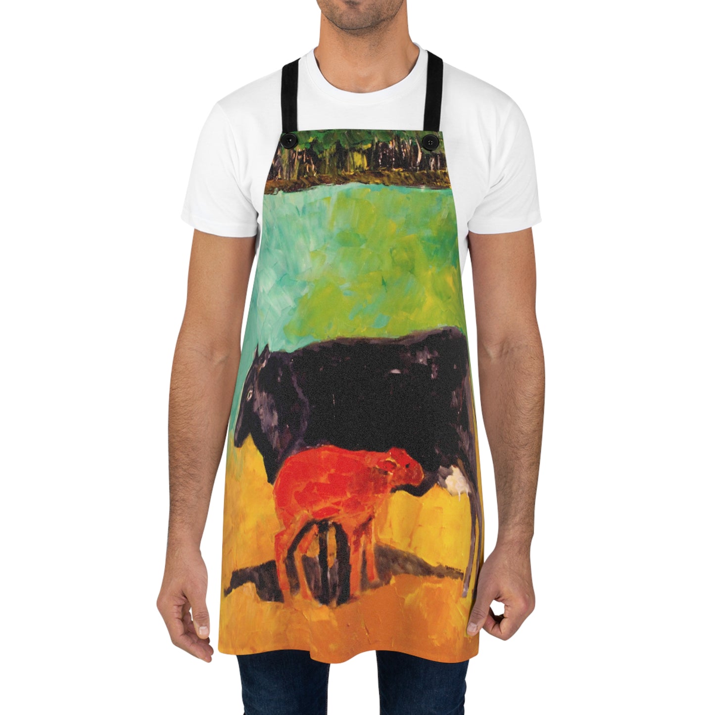 Allison's Cow and Calf Apron