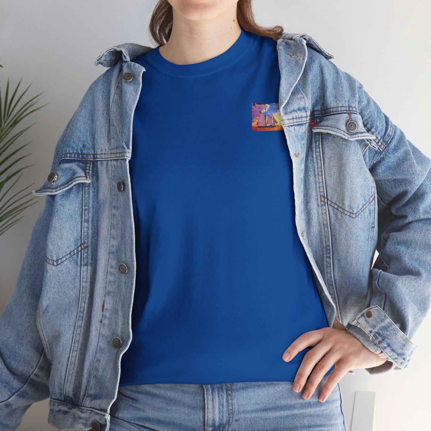Smooth Sailing- Amazing Unisex Heavy Cotton Short Sleeve Tee Shirts!