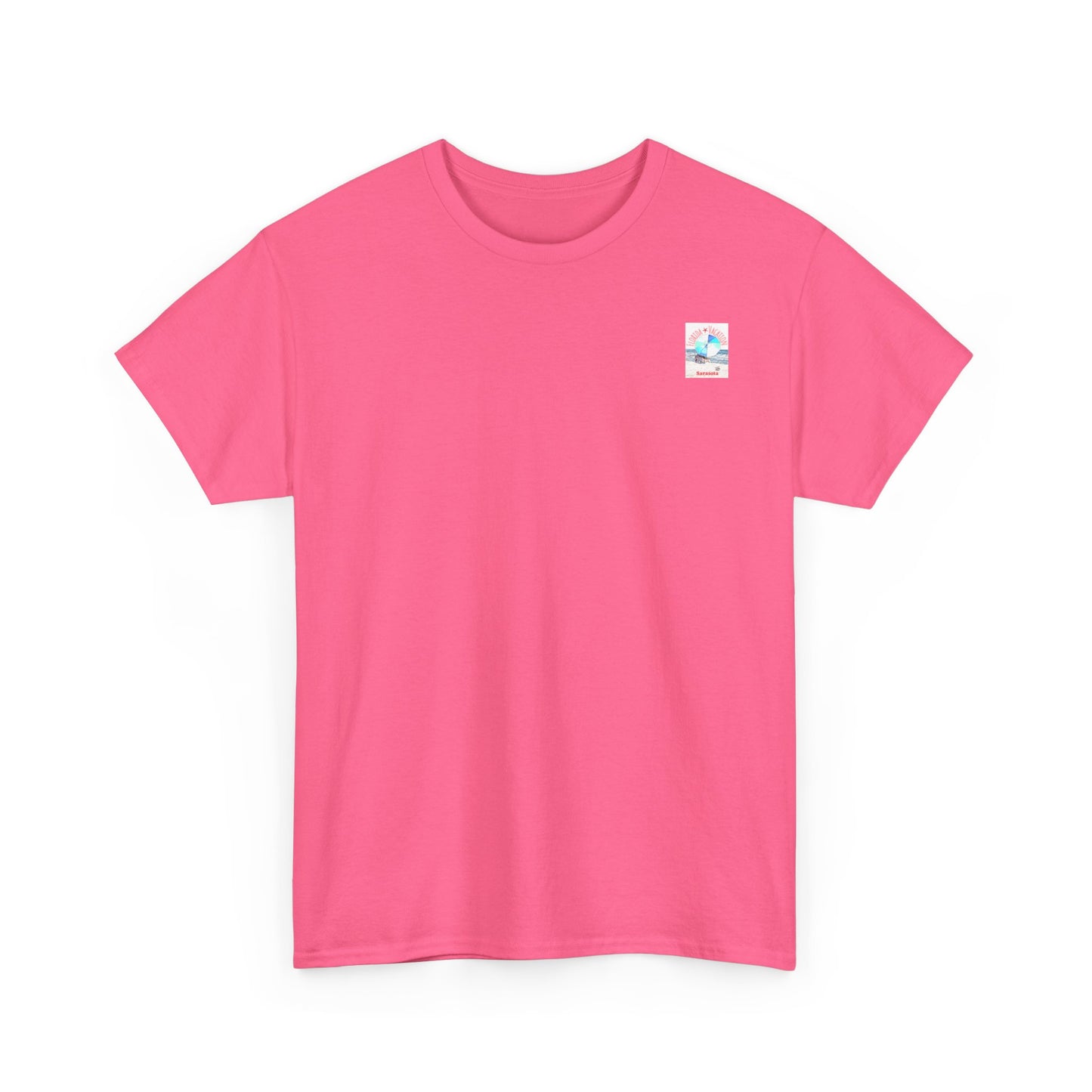 Florida Vacation Sarasota - Amazing Unisex Heavy Cotton Short Sleeve Tee Shirts!