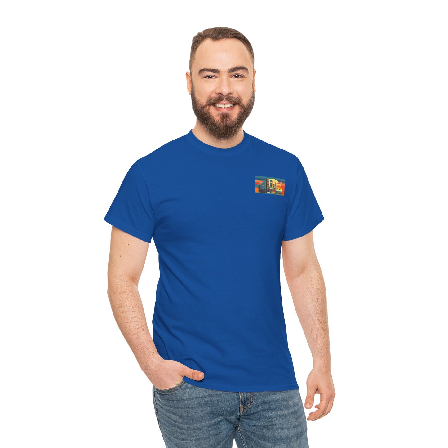 Art Deco Theatre - Amazing Unisex Heavy Cotton Short Sleeve Tee Shirts!