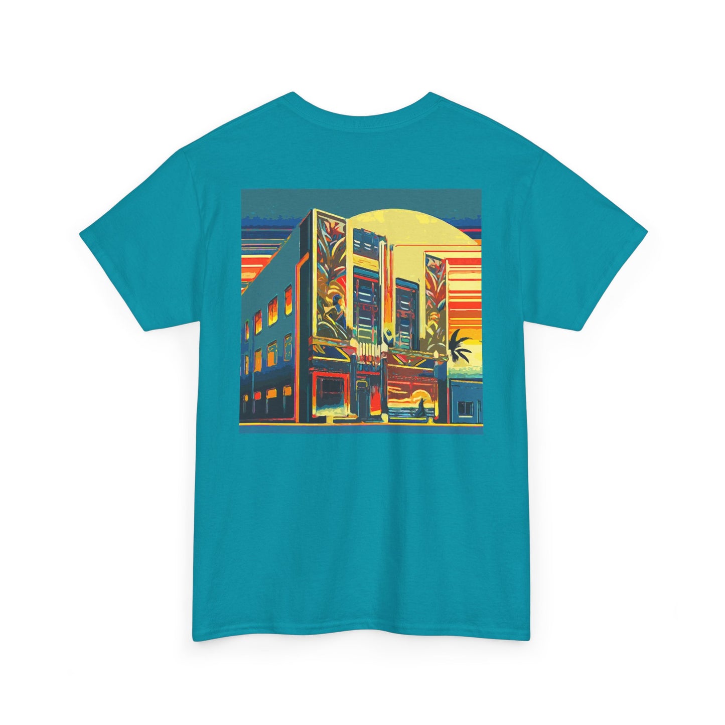 Art Deco Theatre - Amazing Unisex Heavy Cotton Short Sleeve Tee Shirts!