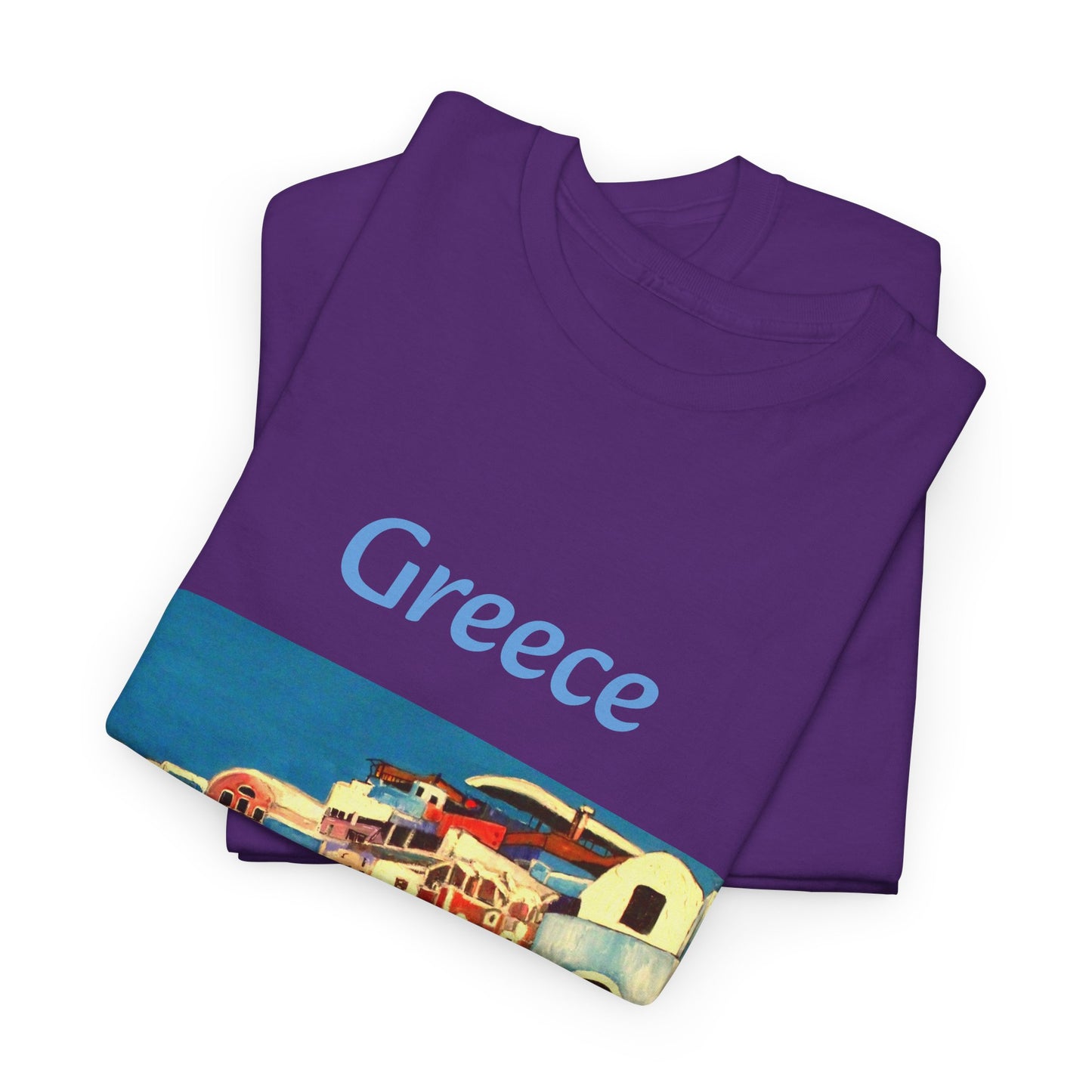 Greece - Amazing Unisex Heavy Cotton Short Sleeve Tee Shirts!