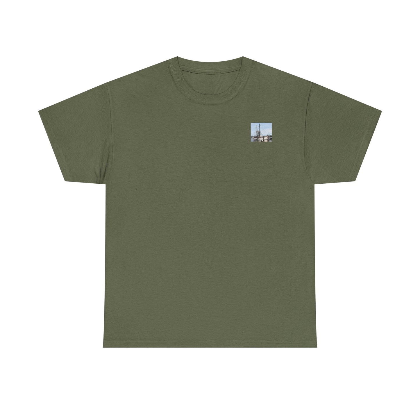 Shrimp Boat- Amazing Unisex Heavy Cotton Short Sleeve Tee Shirts!