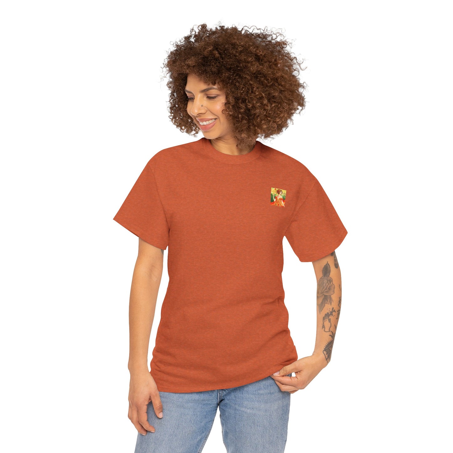 Autumn Queen - Amazing Unisex Heavy Cotton Short Sleeve Tee Shirts!