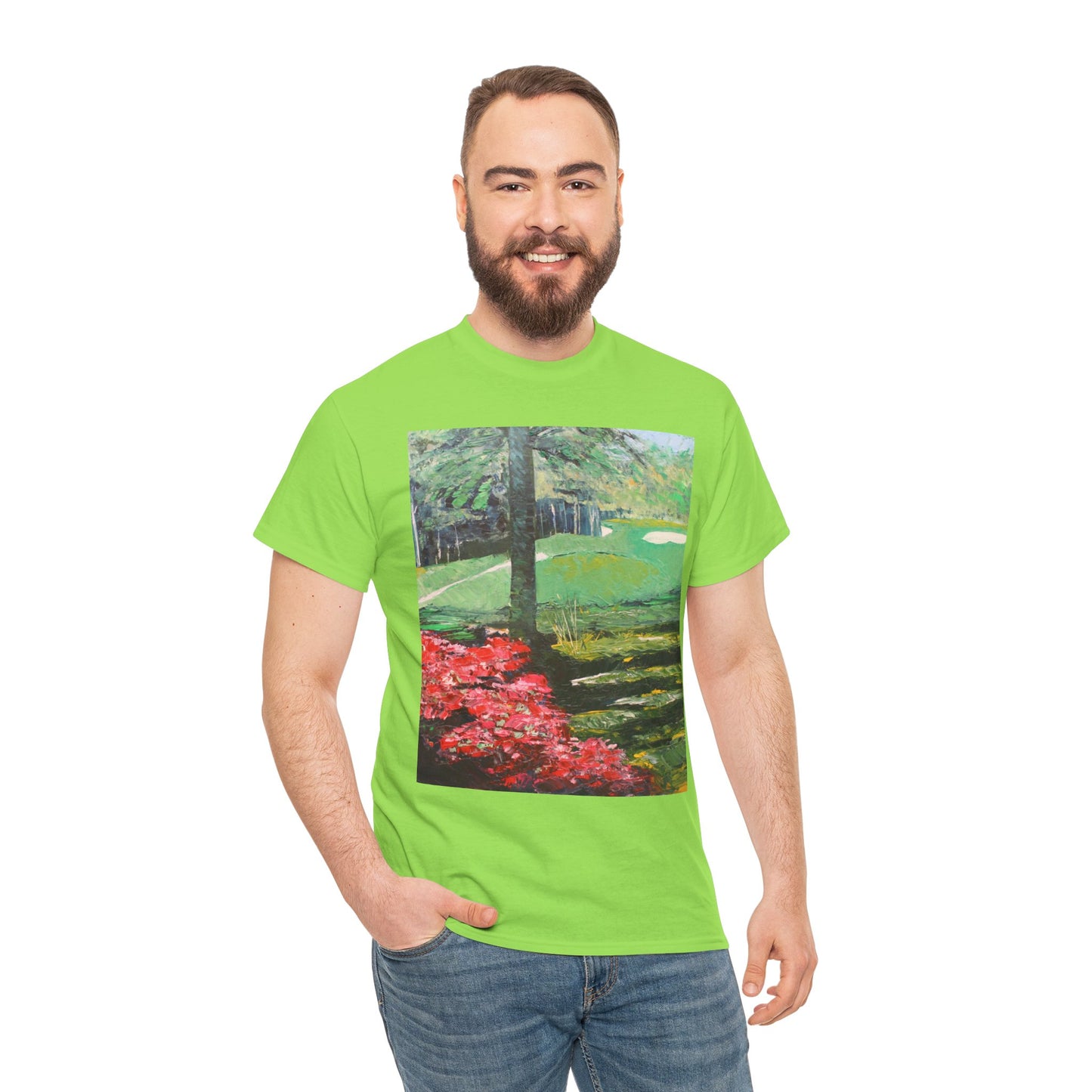 Masters Golf Course- Amazing Unisex Heavy Cotton Short Sleeve Tee Shirts!
