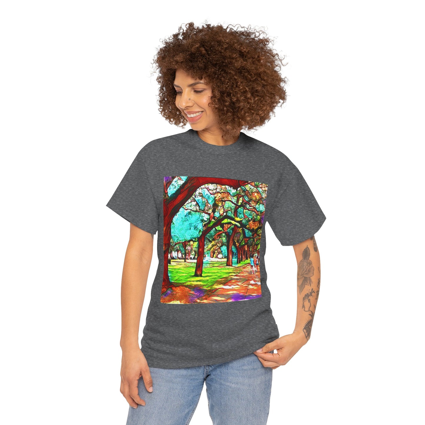 Savannah Walk -Amazing Unisex Heavy Cotton Short Sleeve Tee Shirts!
