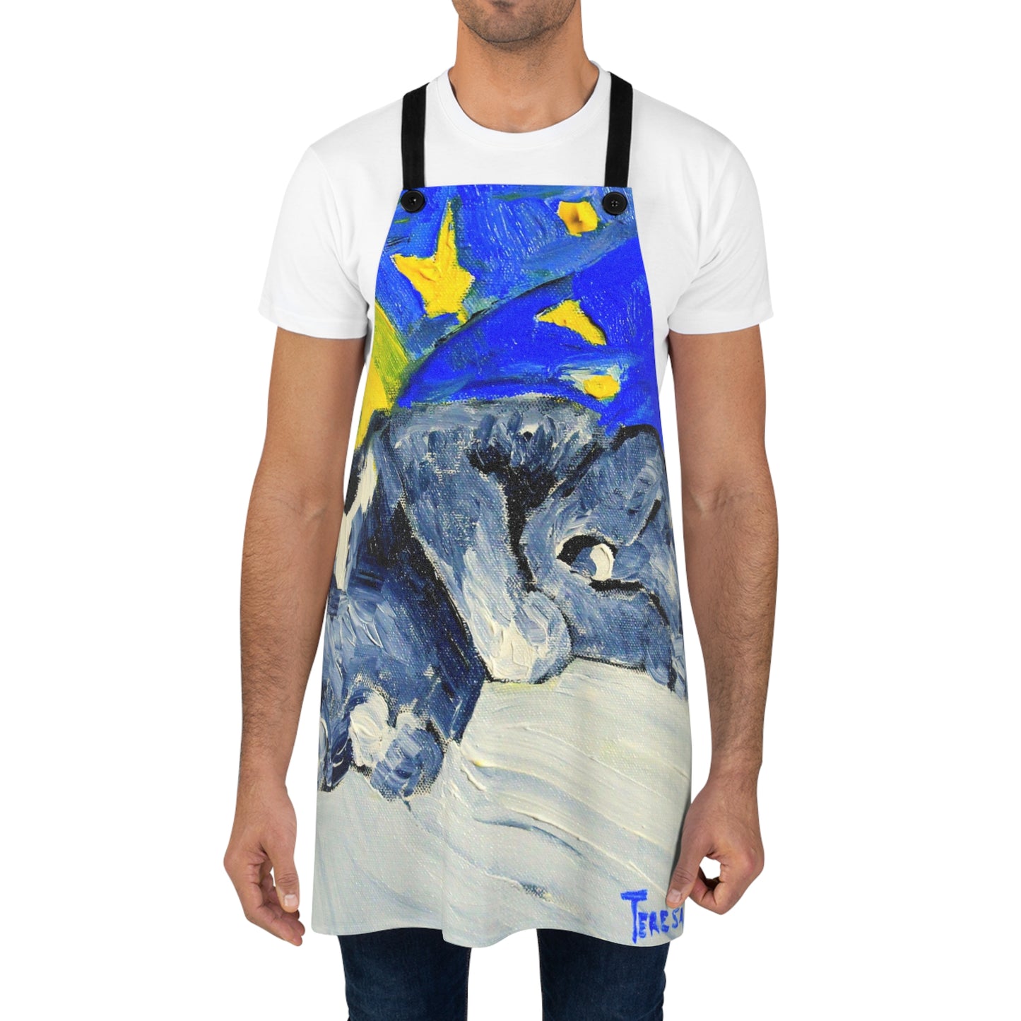 Sleeping Kitty Apron