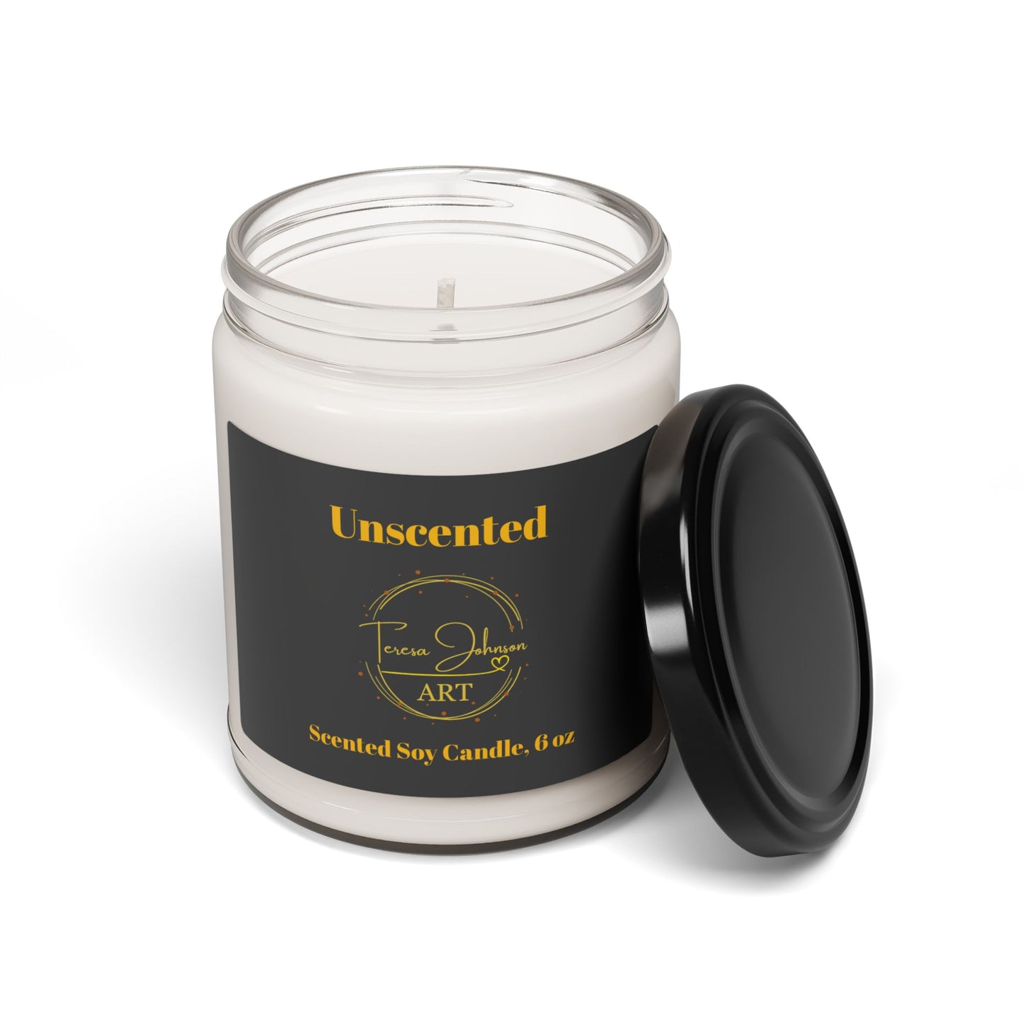 Unscented - Scented Soy Candle, 9oz